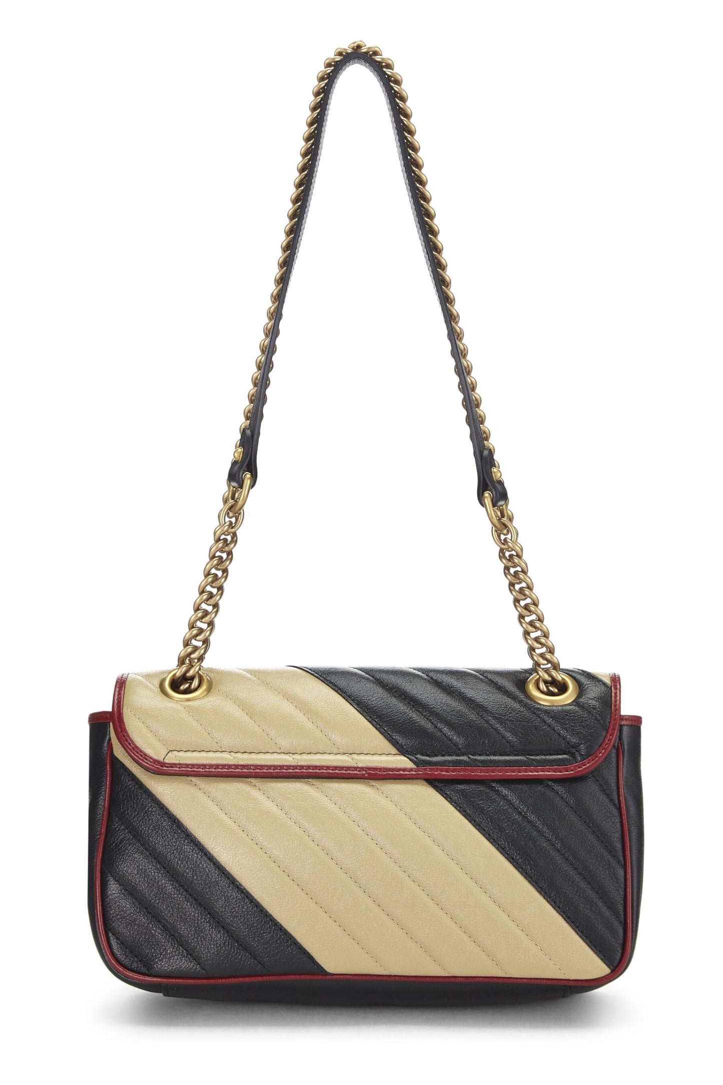 Gucci, Multicolor Leather Torchon GG Marmont Shoulder Bag Small, Multi