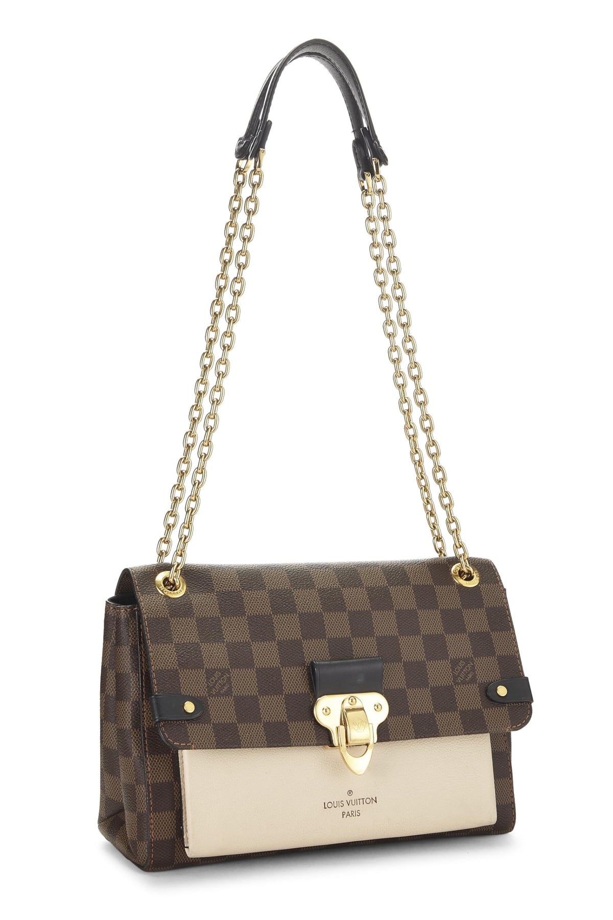 Louis Vuitton, Beige Damier Ebene Vavin PM NM, Beige