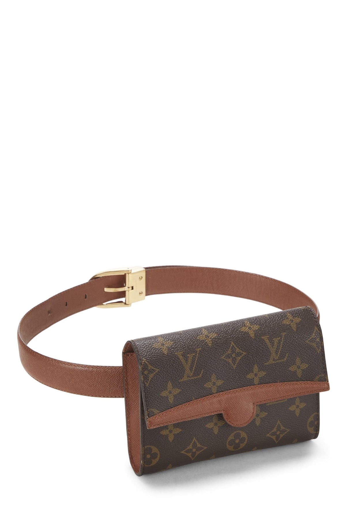 Louis Vuitton, Monogram Canvas Arche Belt Bag, Brown