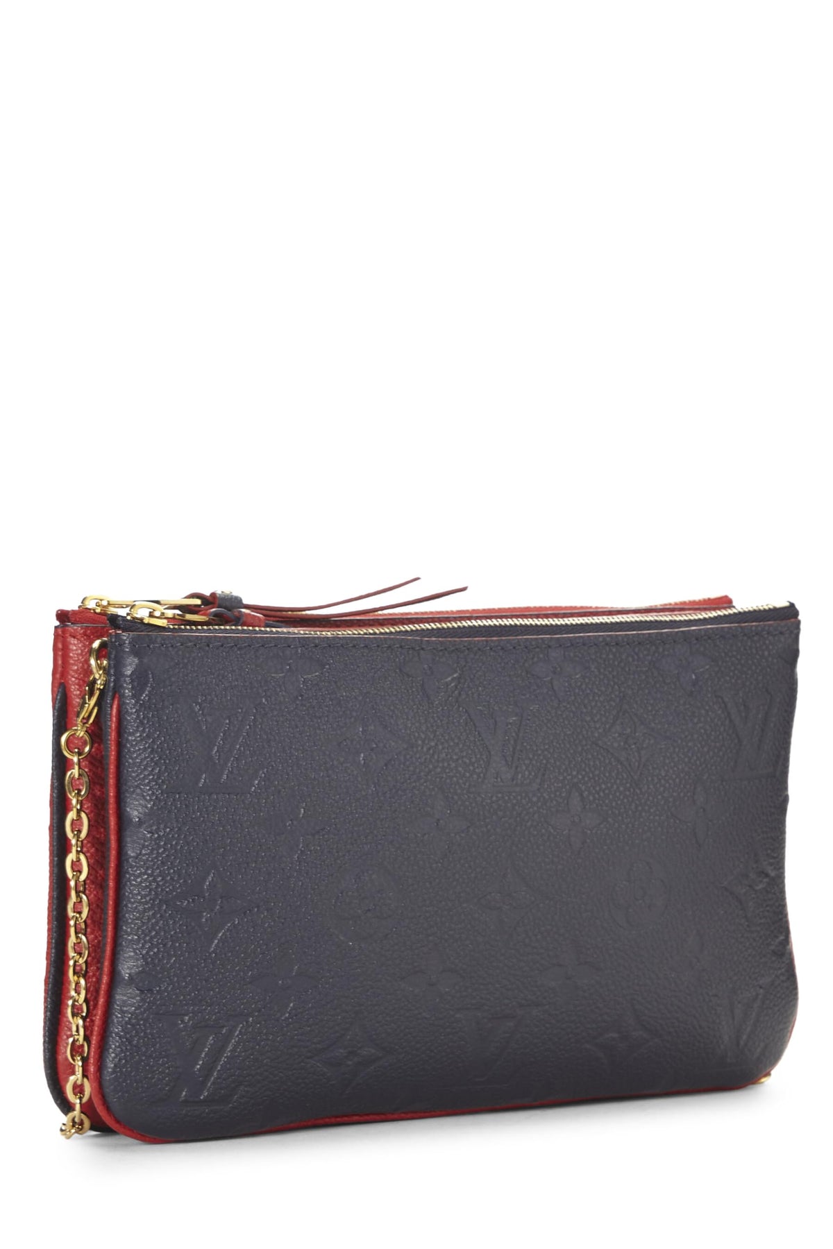 Louis Vuitton, Multicolor Monogram Empreinte Double Zip Pochette, Multi