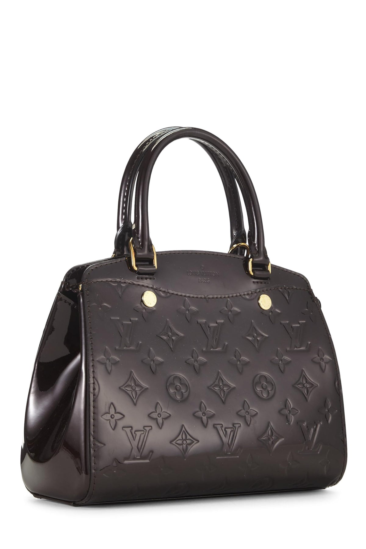 Louis Vuitton, Amarante Monogram Vernis Brea PM NM, Purple