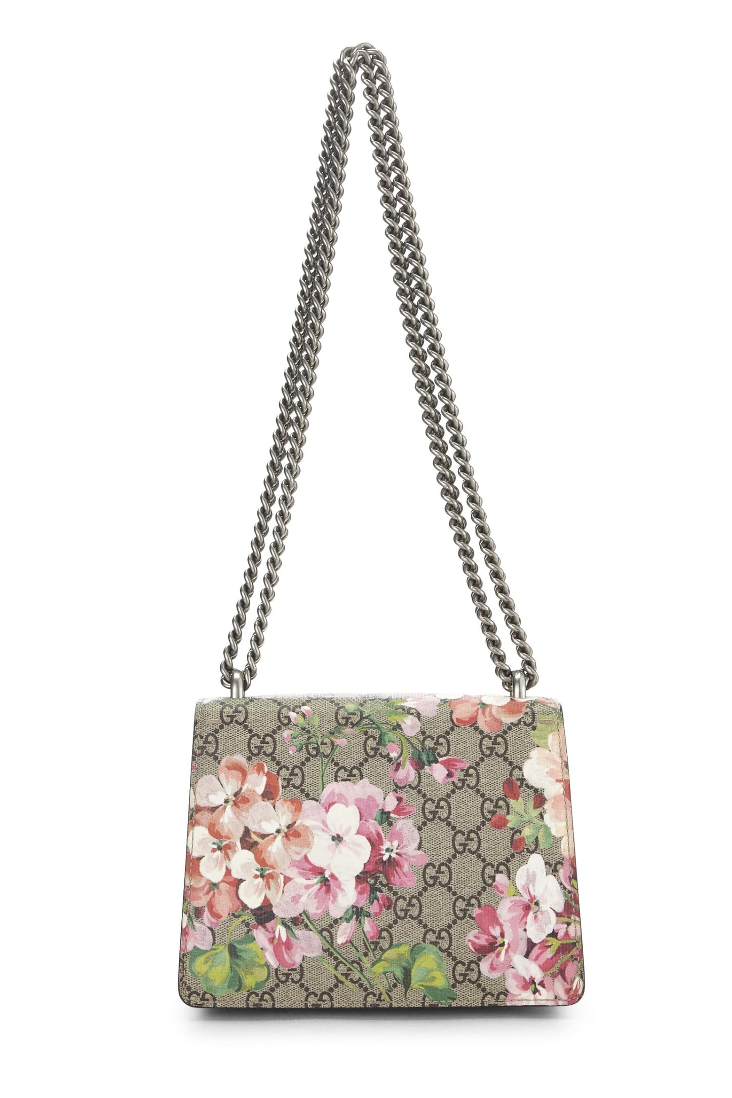 Gucci, Pink GG Blooms Canvas Dionysus Shoulder Bag Mini, Pink