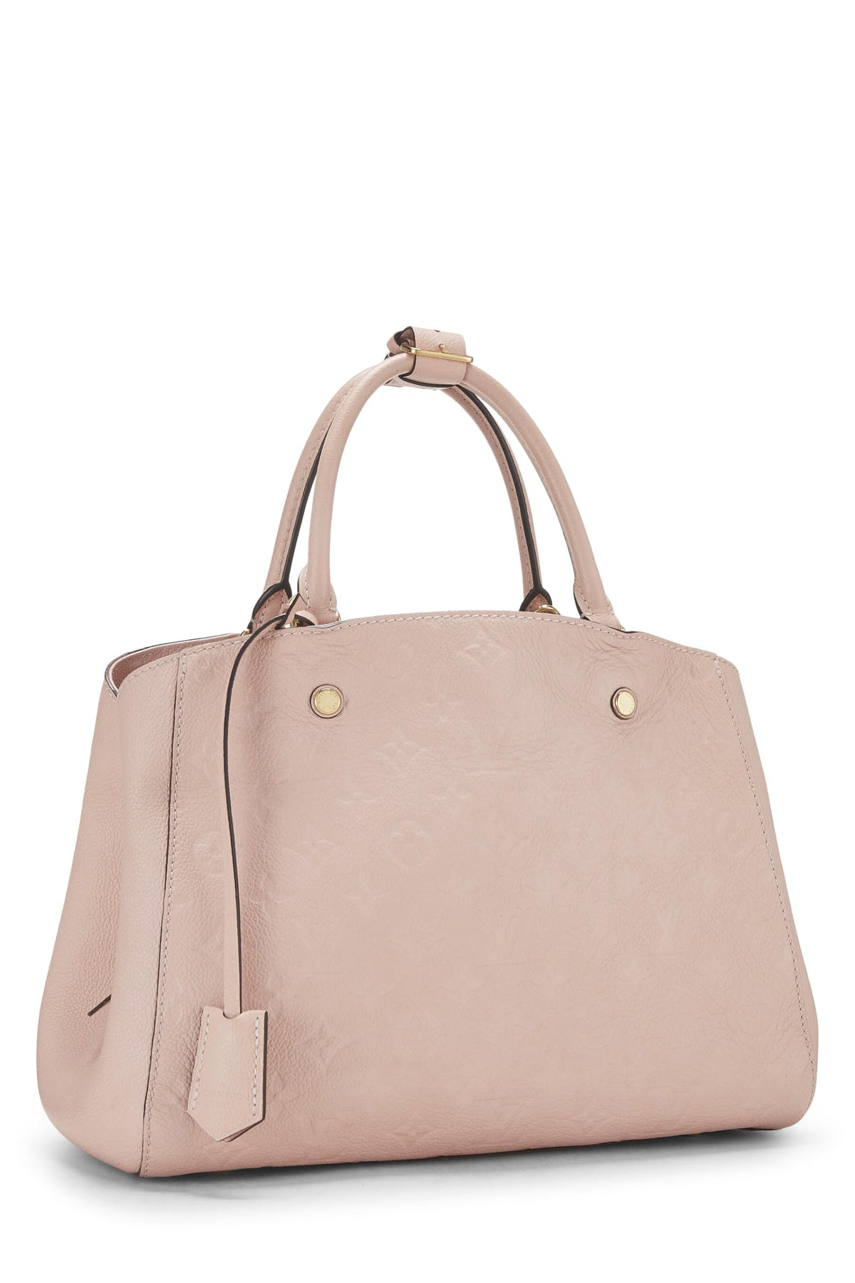 Louis Vuitton, Pink Monogram Empreinte Montaigne MM, Pink