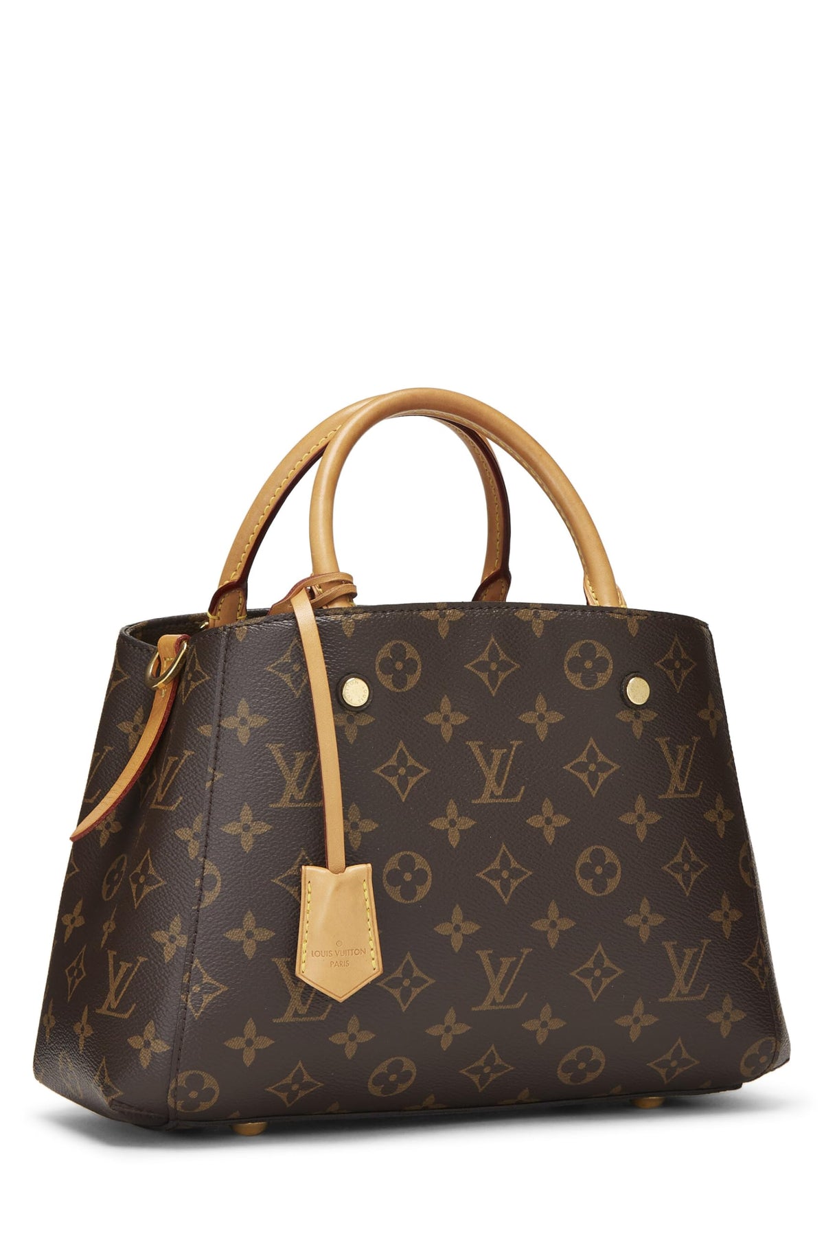 Louis Vuitton, Monogram Canvas Montaigne MM, Brown