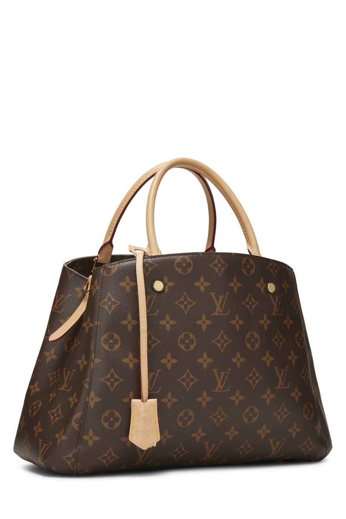 Louis Vuitton, Monogram Canvas Montaigne MM, Brown