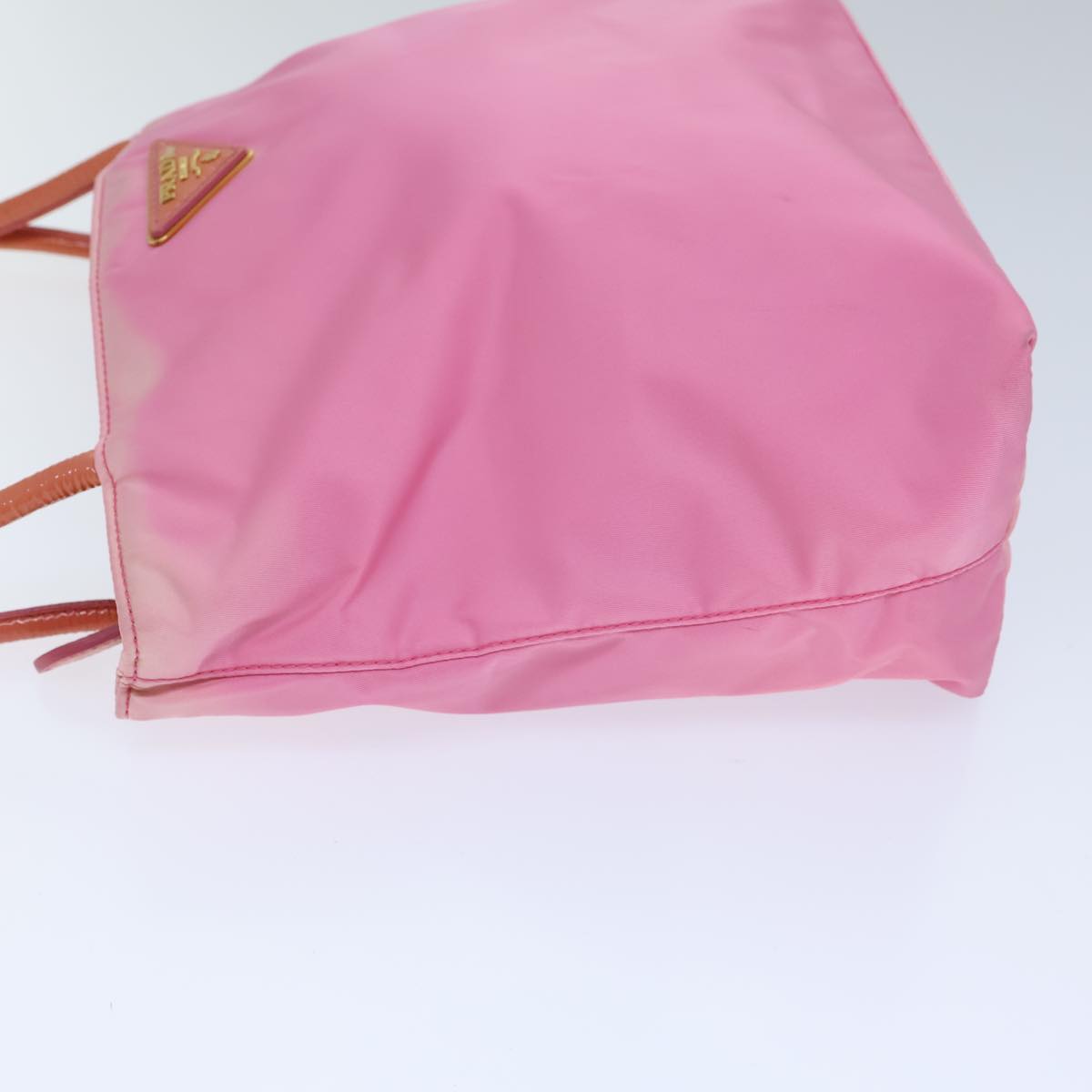 PRADA Tote Bag Nylon Pink Auth 72171