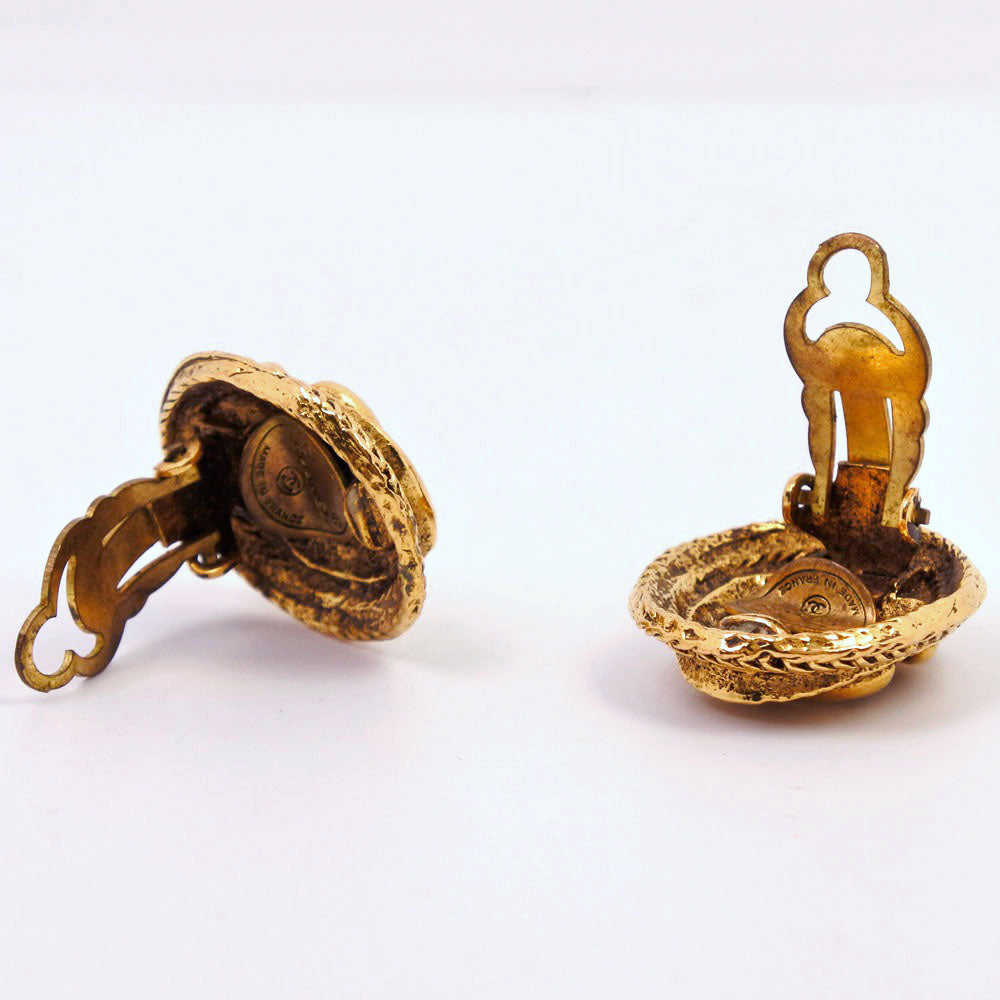 CHANEL EARLING COCOMARK Vintage G 15.8g 【 Secondary】 EARLING CHANEL EARLING CHANEL EARLING CHANEL EARLING CHANEL EARLING CHANEL EARLING CHANEL