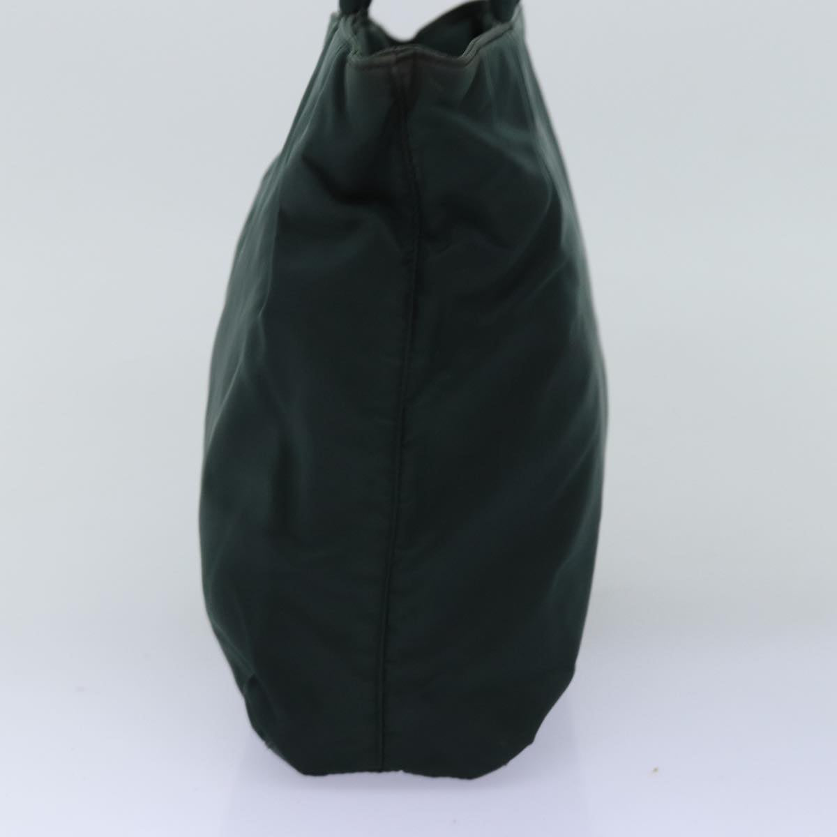 PRADA Tote Bag Nylon Green Auth 74969
