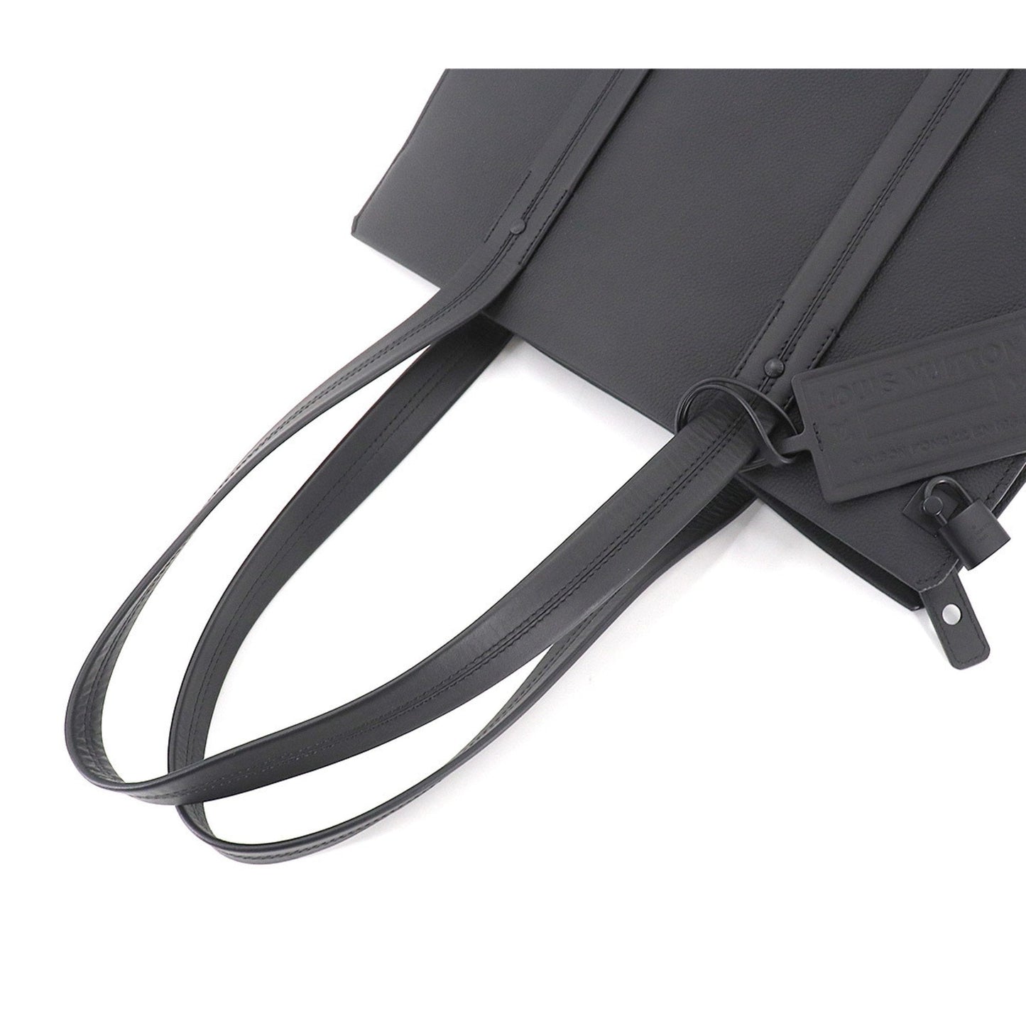 Louis Vuitton Black Leather tote bag