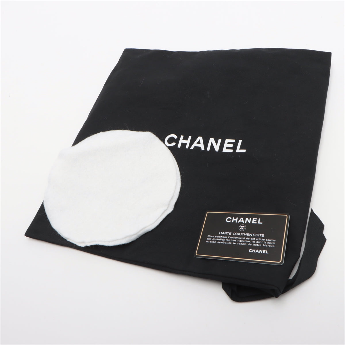 Chanel Rapauza in Chain Shoulder Bag White x Pink G