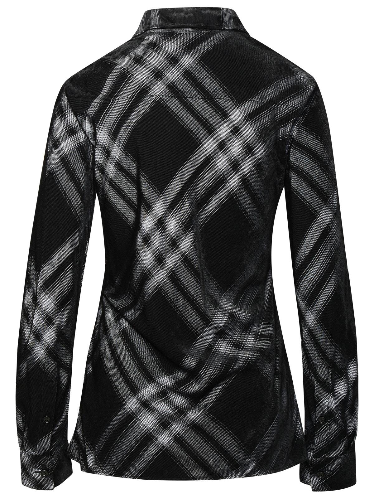 Burberry Black Viscose Shirt Woman