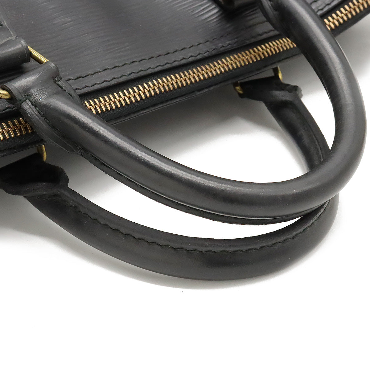 Louis Vuitton Louis Vuitton Epic Speed 40 Bag Black Black Black Gold M42982