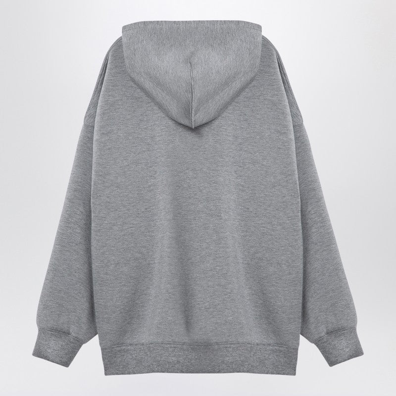 Gucci Grey Viscose Jersey Over Sweatshirt Men