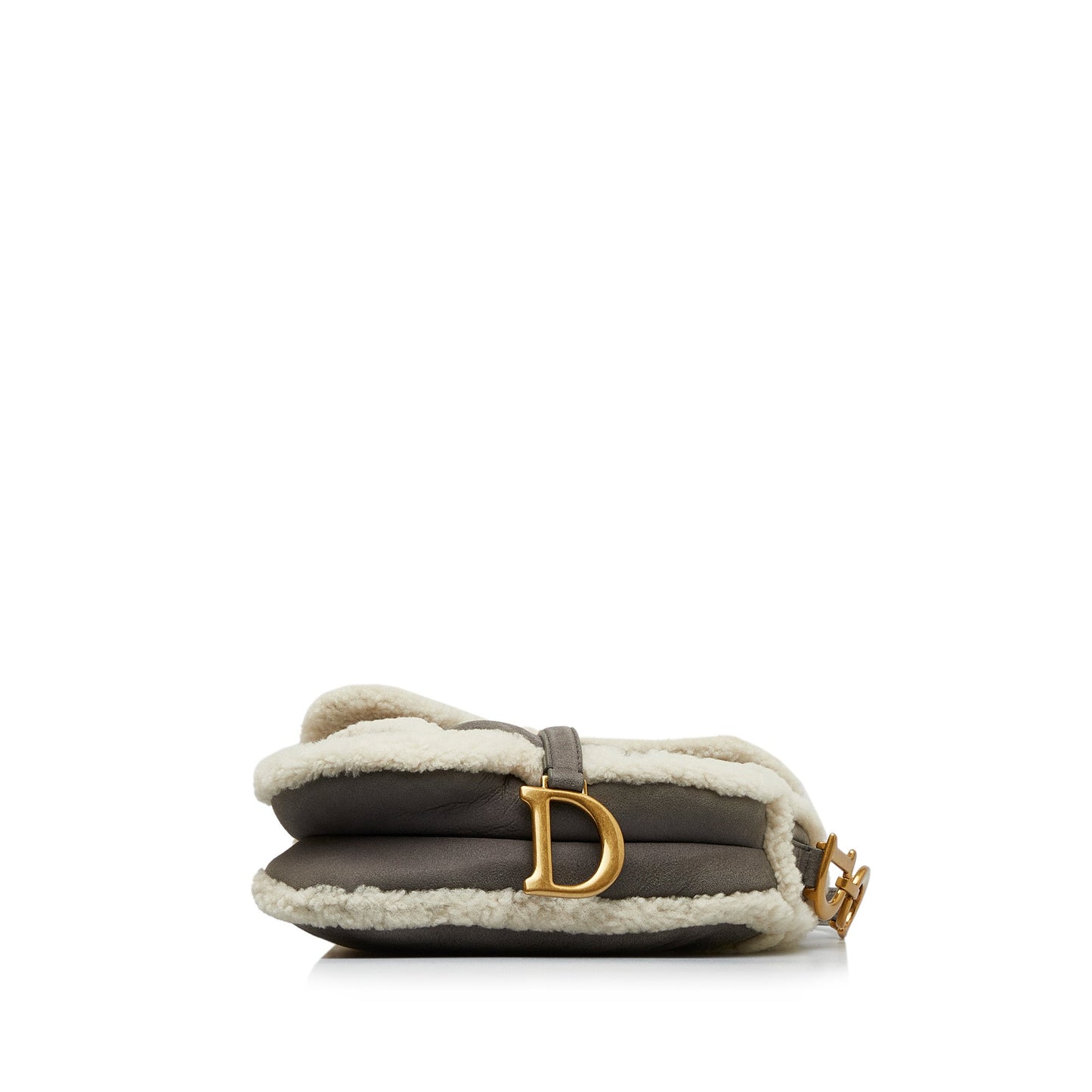 DIOR Shearling Saddle Bag