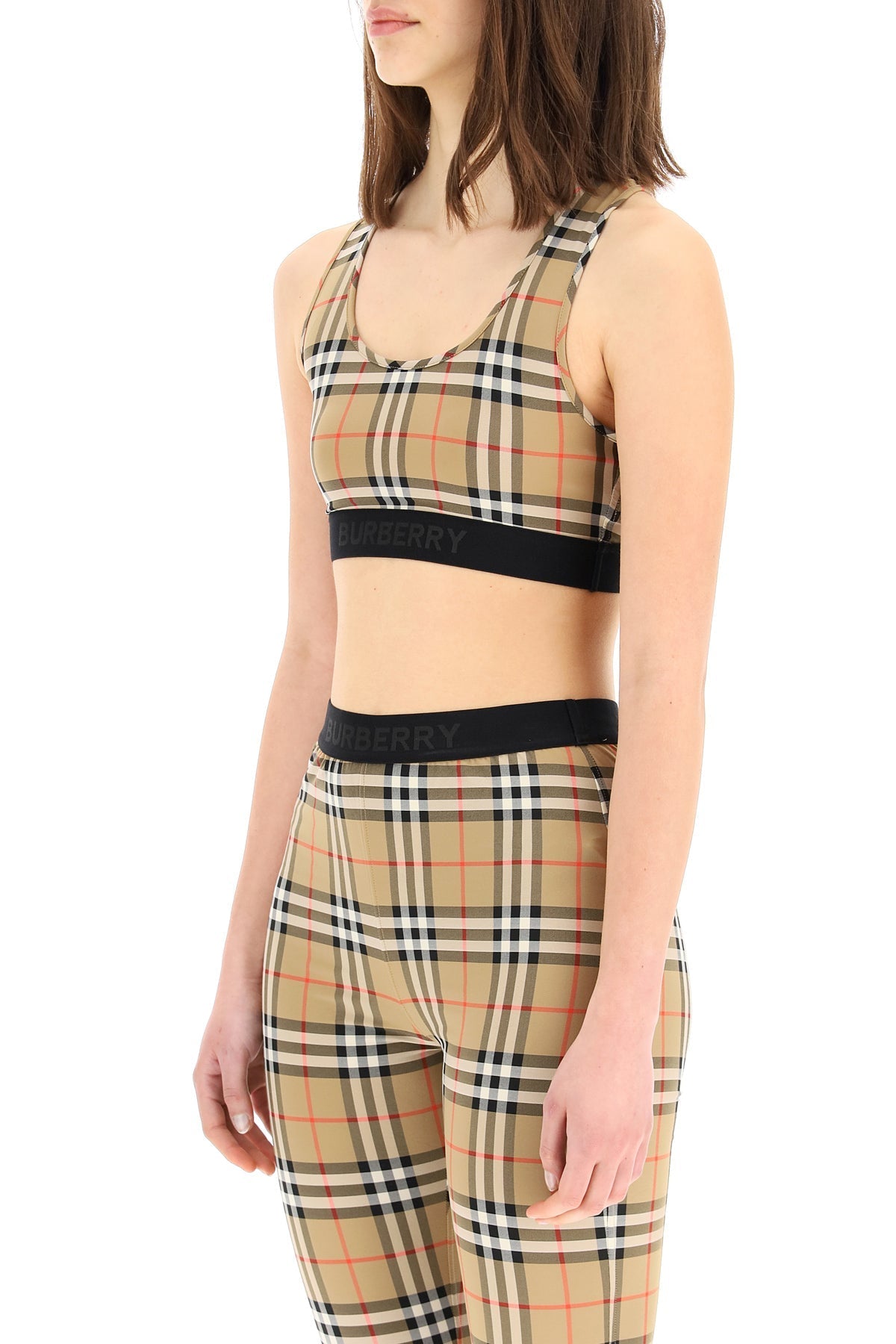 Burberry Dalby Check Sport Top Women