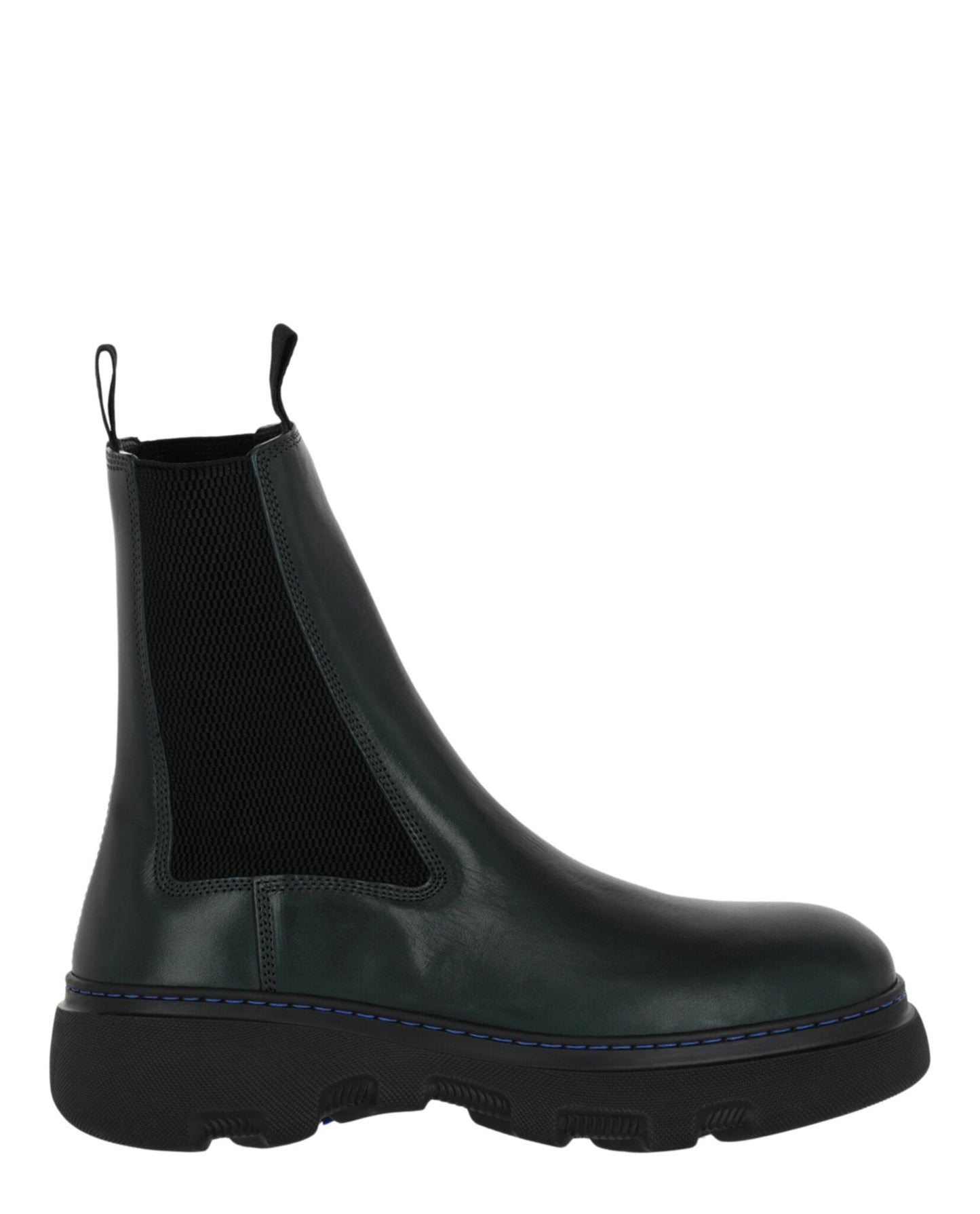 Burberry Mens Creeper Chelsea Boots Green