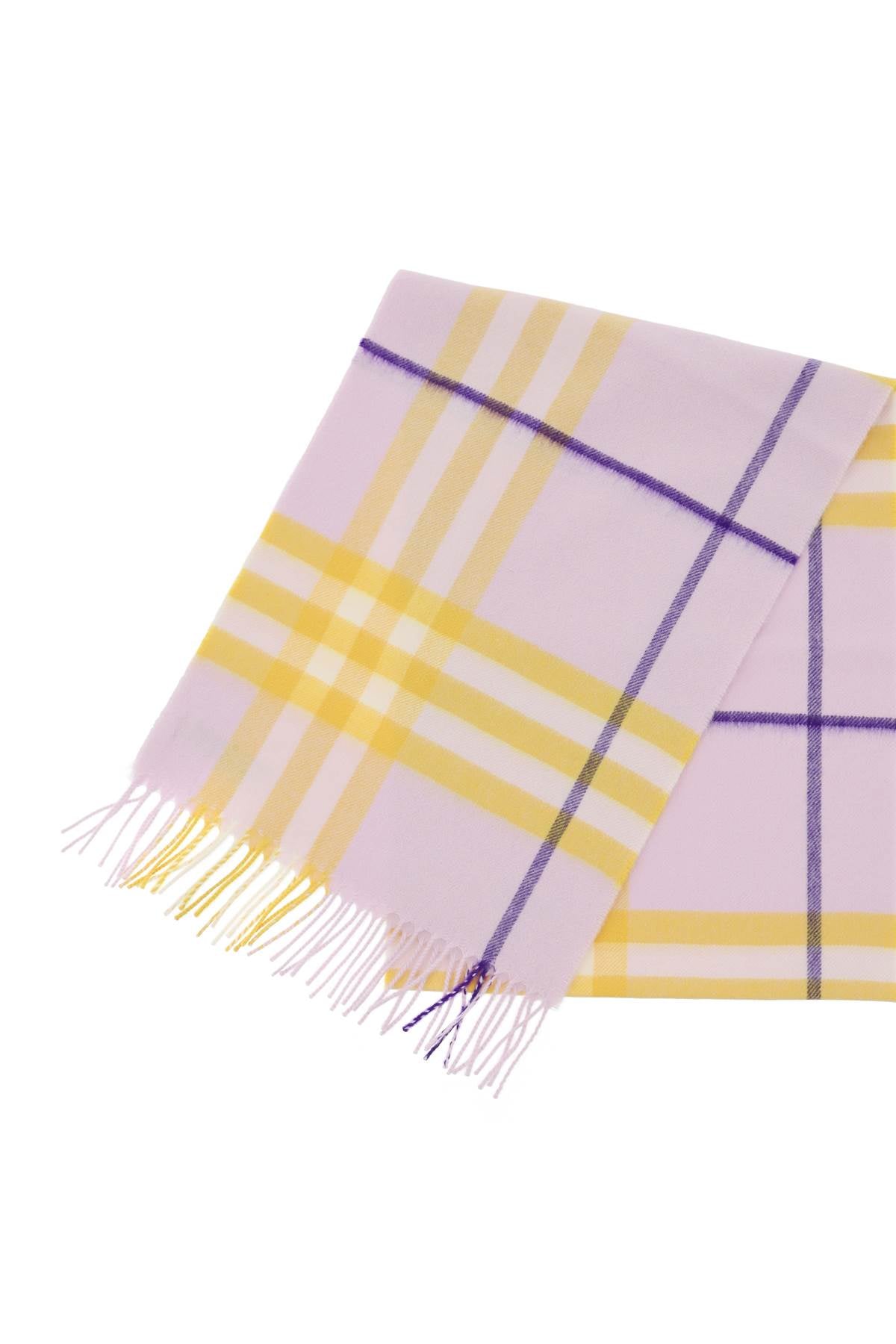 Burberry Check Cashmere Scarf Women