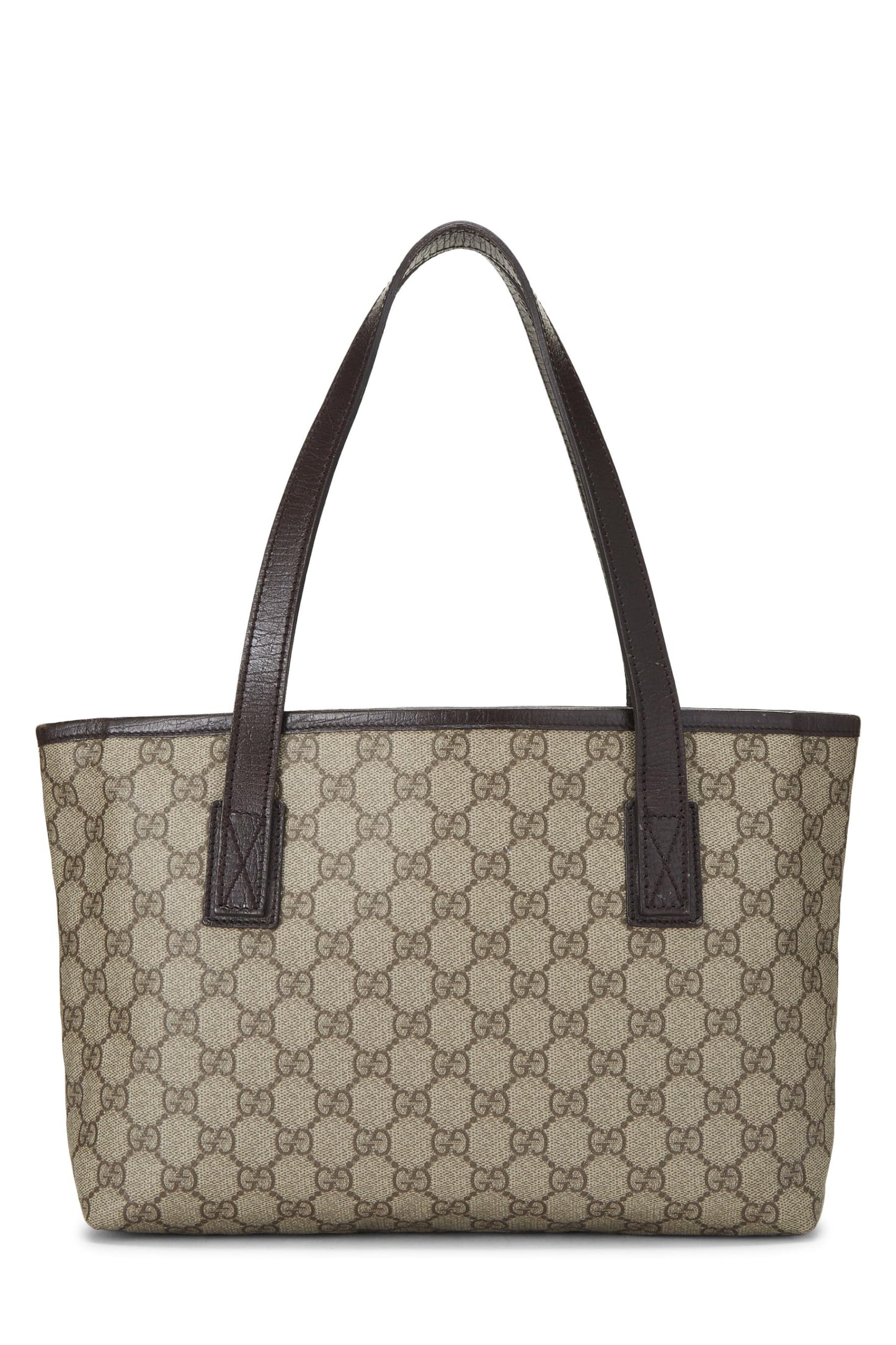 Gucci, Original GG Supreme Canvas Tote Small, Brown