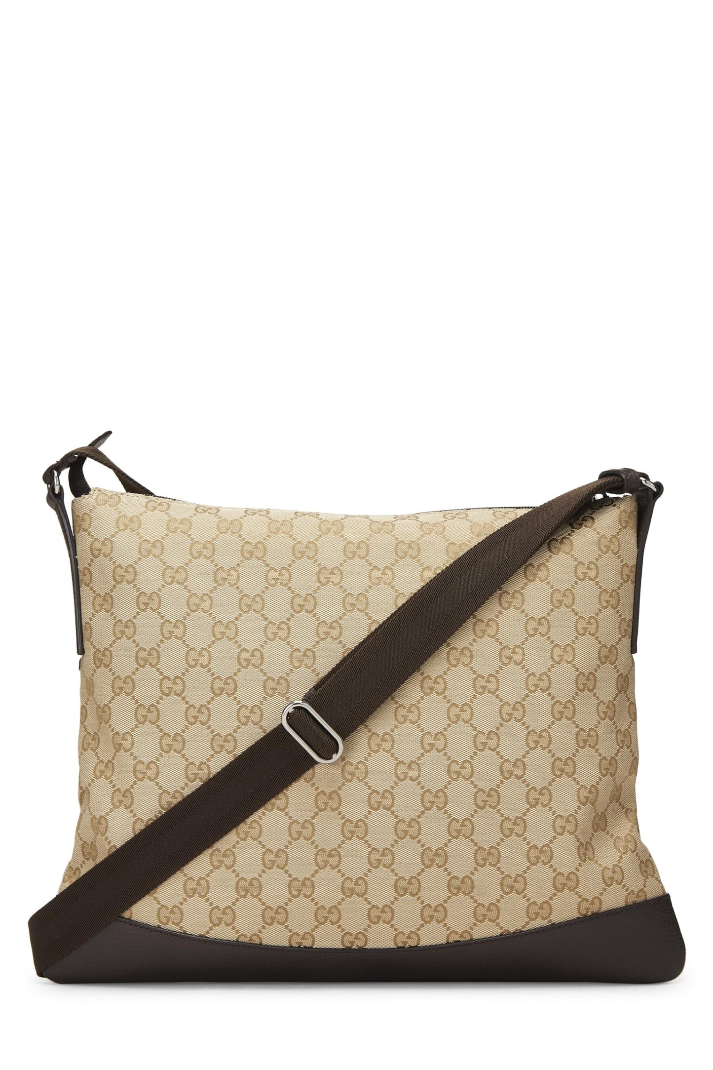 Gucci, Original GG Canvas Pocket Messenger Large, Brown