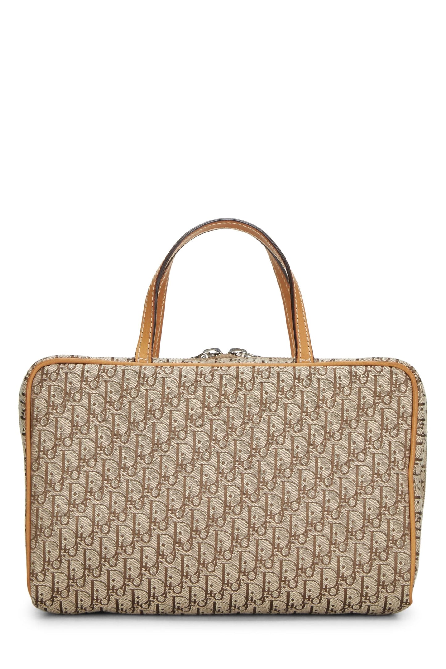 Dior, Beige Trotter Canvas HandBag Small, Beige