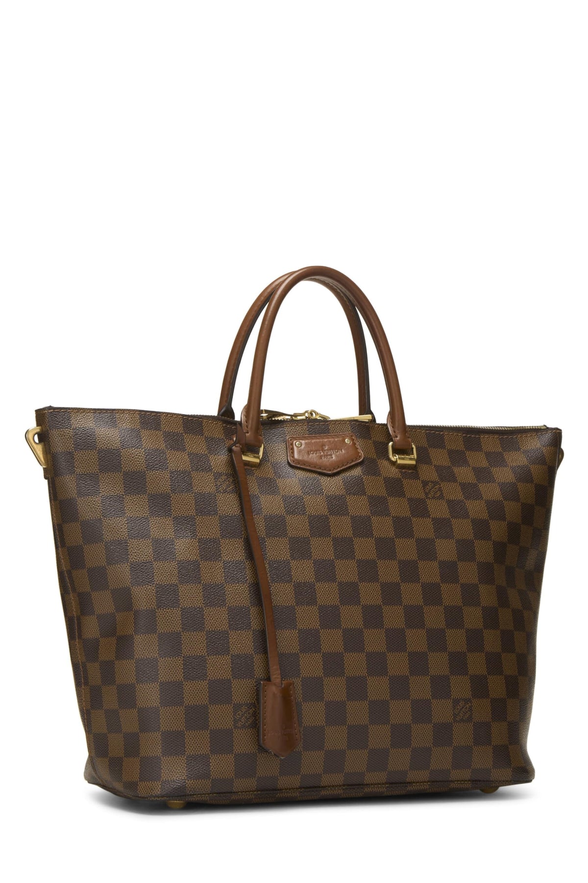 Louis Vuitton, Damier Ebene Belmont, Brown