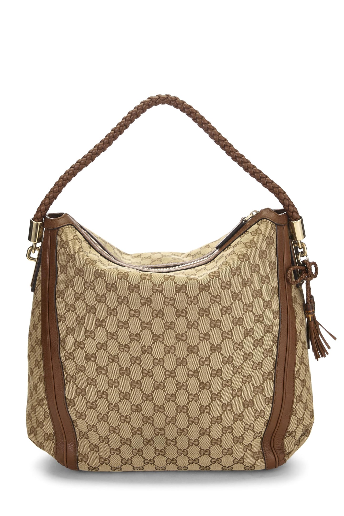 Gucci, Original GG Canvas Bella Hobo, Brown