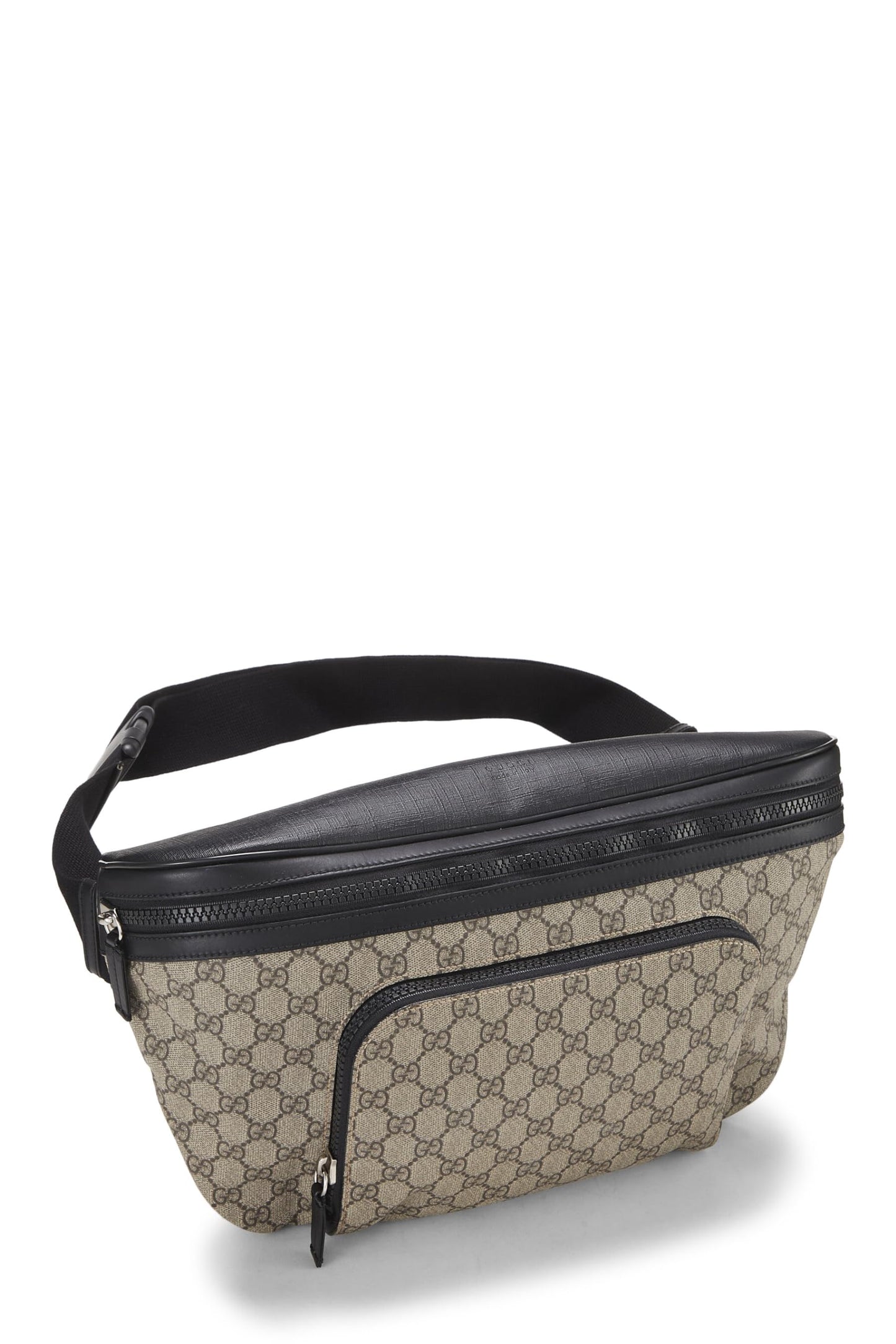 Gucci, Original GG Supreme Canvas Waist Pouch Large, Black