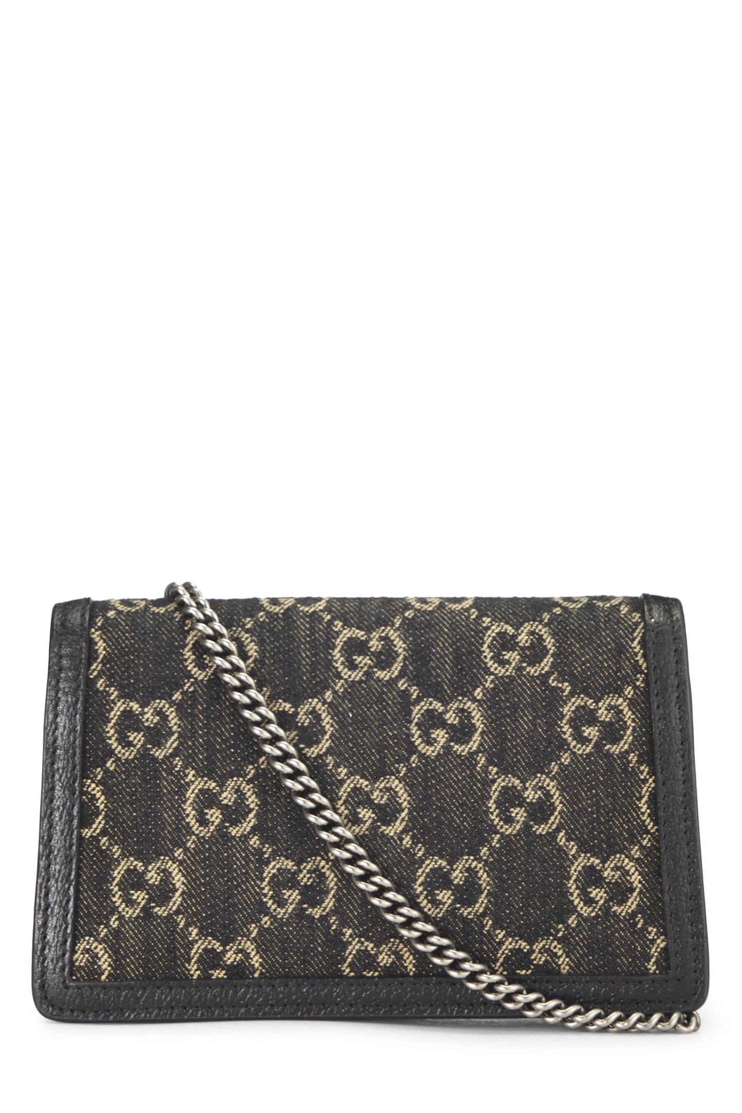 Gucci, Blakck Dionysus Shoulder Bag Super Mini, Black