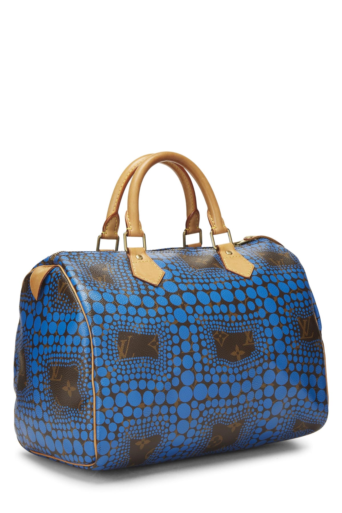Louis Vuitton, Yayoi Kusama x Louis Vuitton Blue Monogram Dots Infinity Speedy 30, Blue