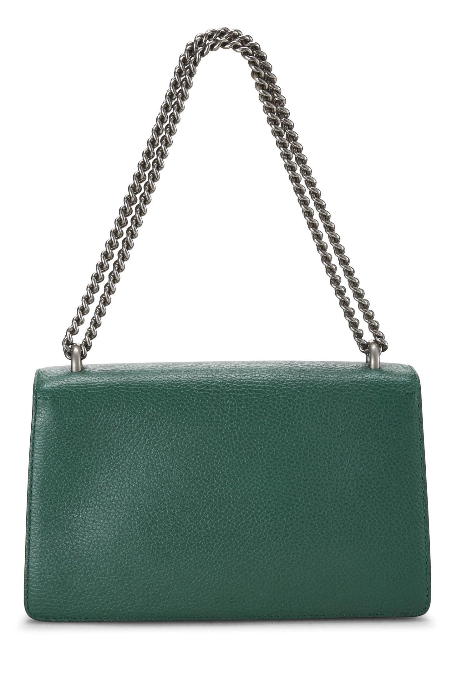 Gucci, Green Leather Dionysus Shoulder Bag Small, Green