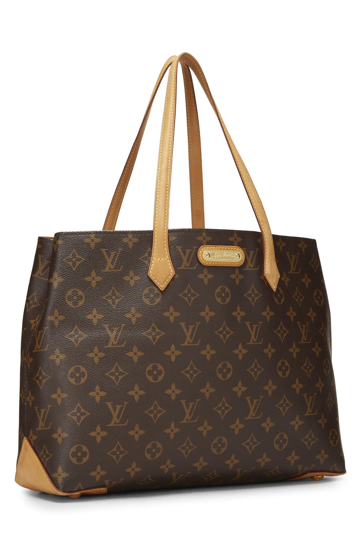 Louis Vuitton, Monogram Canvas Wilshire MM, Brown