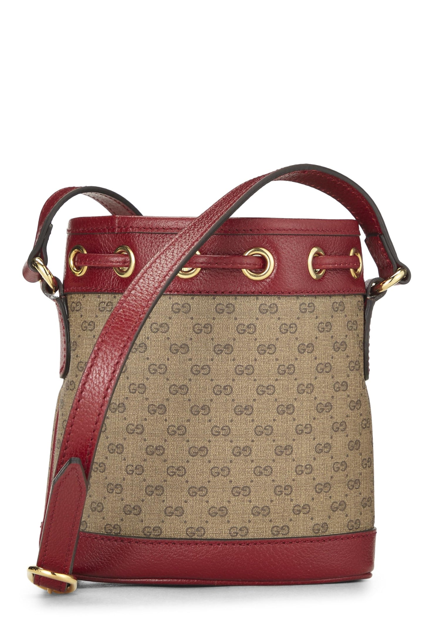 Gucci, Doraemon x Gucci Coated Canvas Bucket Bag Mini, Red