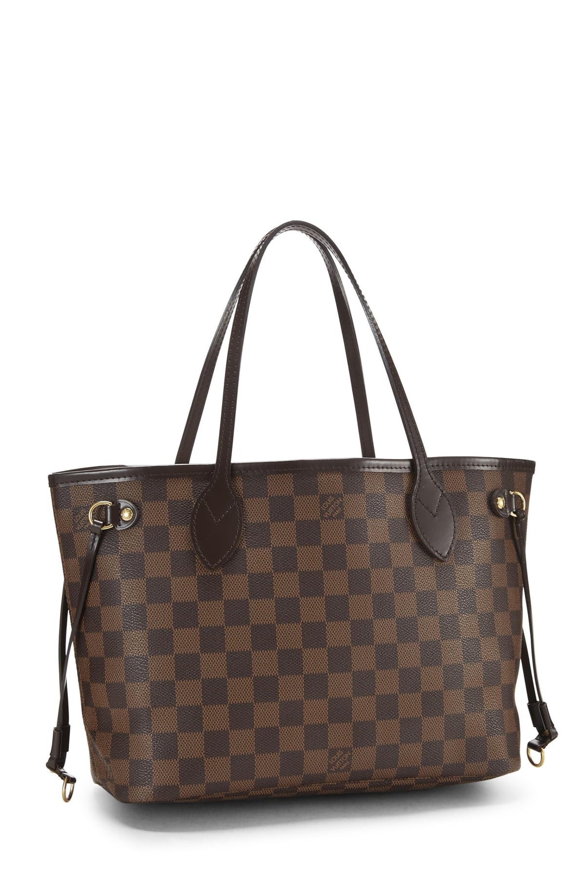 Louis Vuitton, Damier Ebene Neverfull PM, Brown