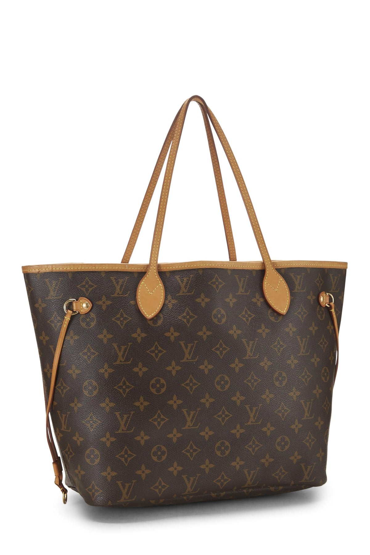 Louis Vuitton, Monogram Canvas Neverfull MM NM, Brown