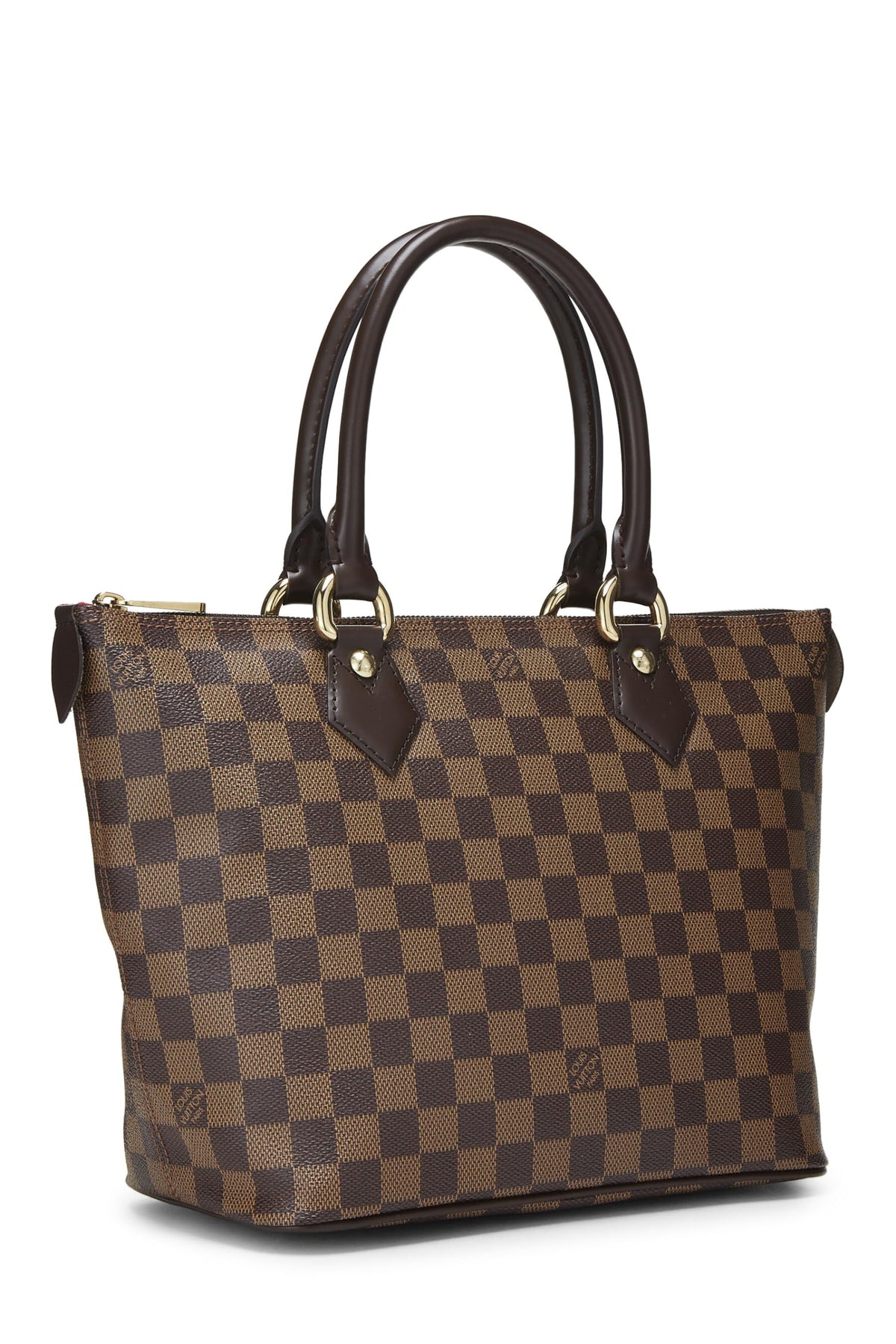 Louis Vuitton, Damier Ebene Saleya PM, Brown