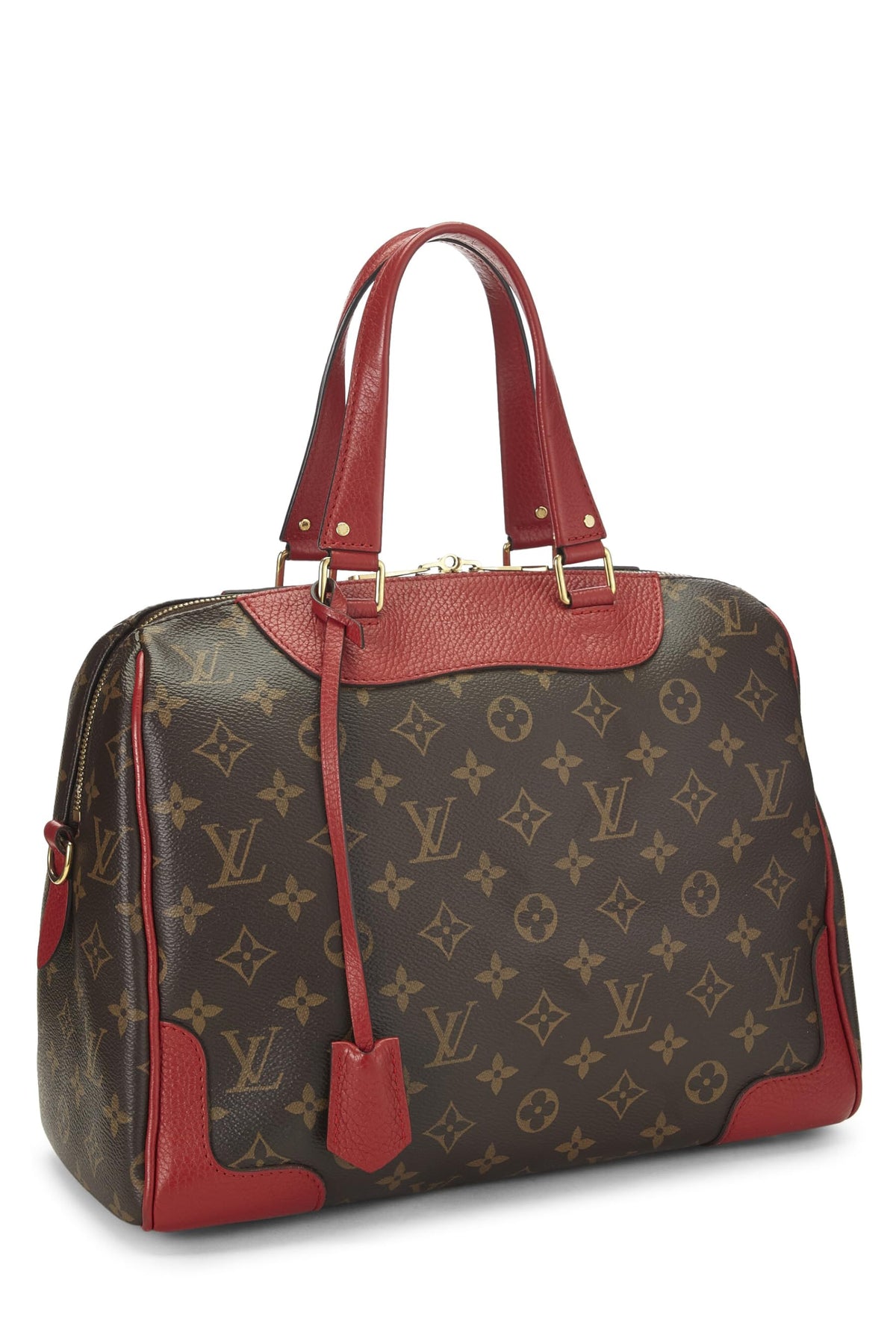 Louis Vuitton, Red Monogram Canvas Retiro NM, Red