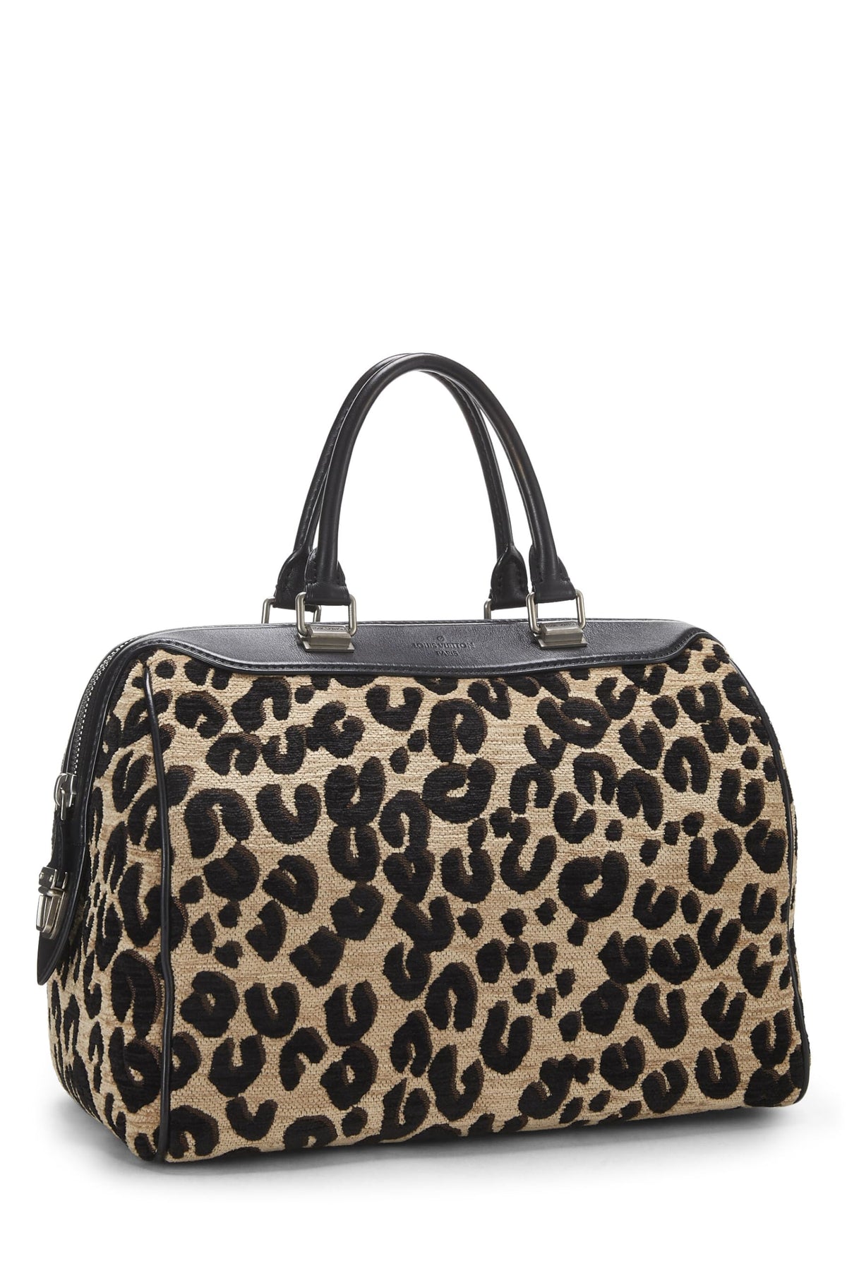 Louis Vuitton, Stephen Sprouse x Louis Vuitton Leopard Speedy 30, Black