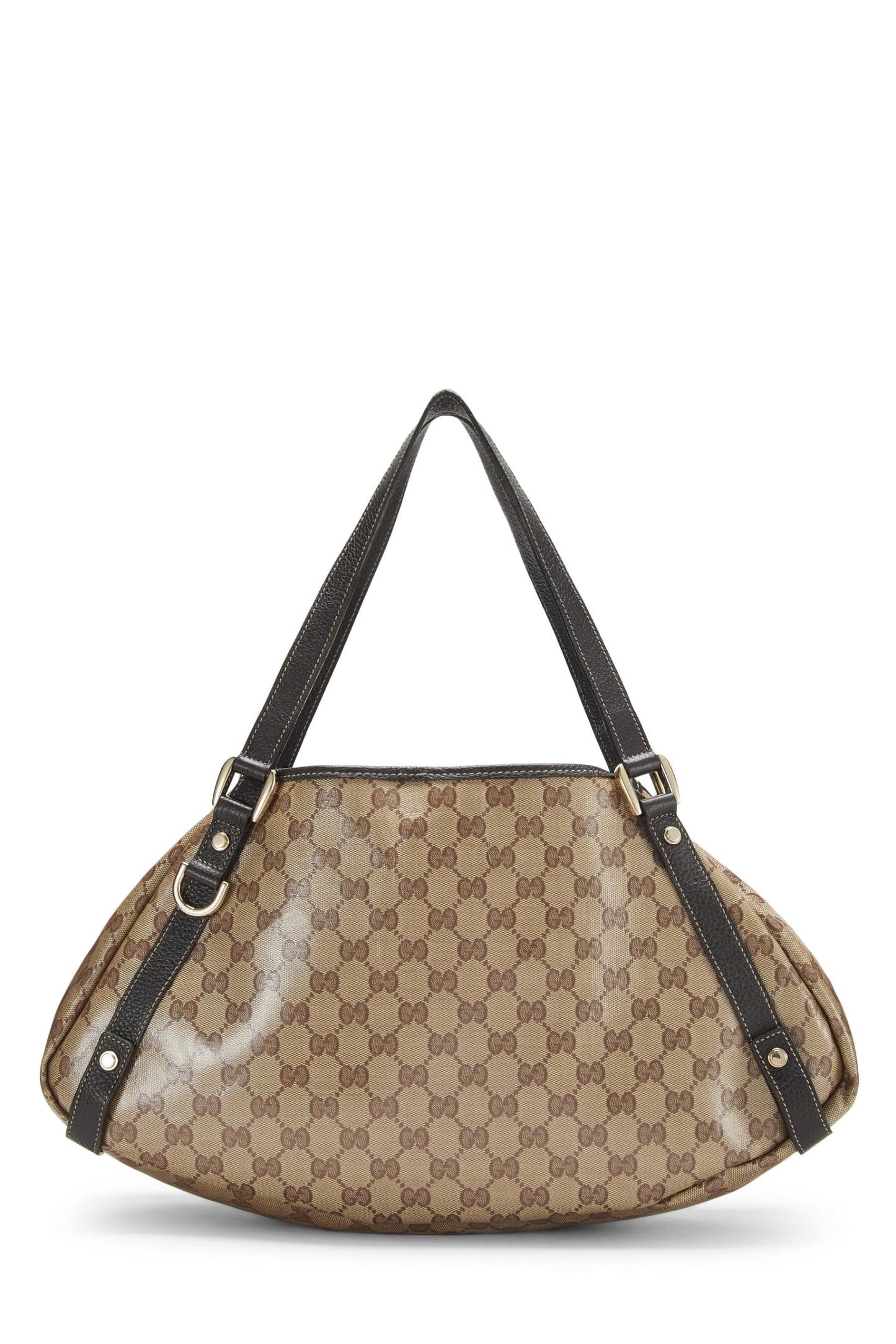 Gucci, Original GG Crystal Canvas Abbey Tote, Brown