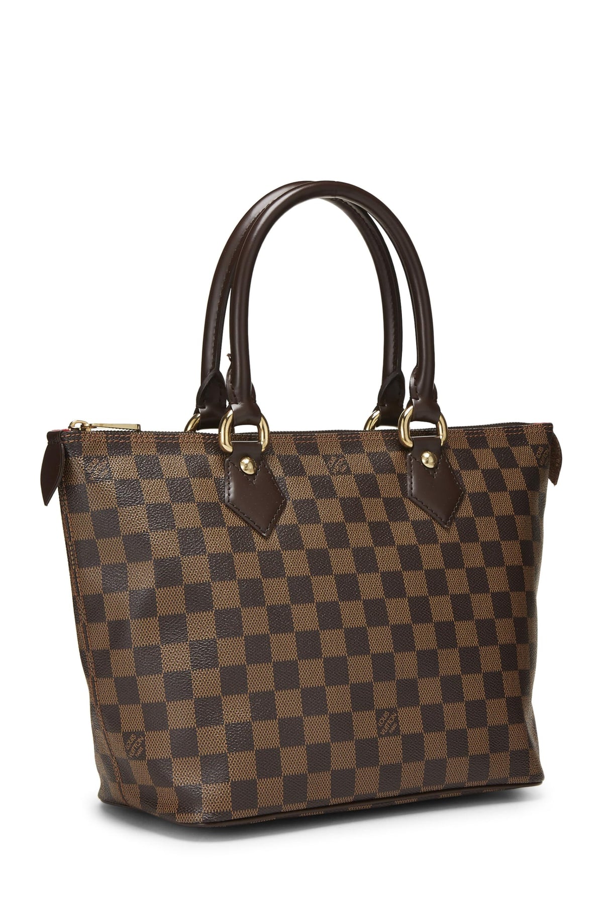 Louis Vuitton, Damier Ebene Saleya PM, Brown