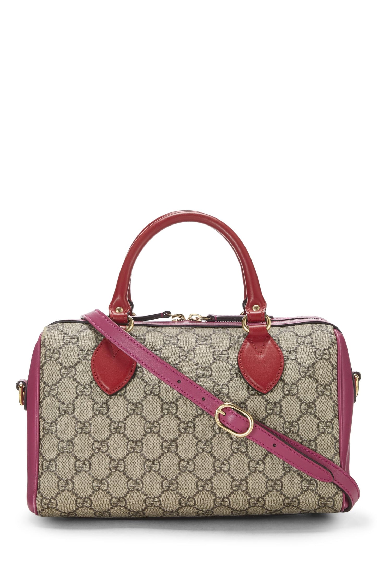 Gucci, Multicolor GG Supreme Canvas Boston Handbag Small, Multi
