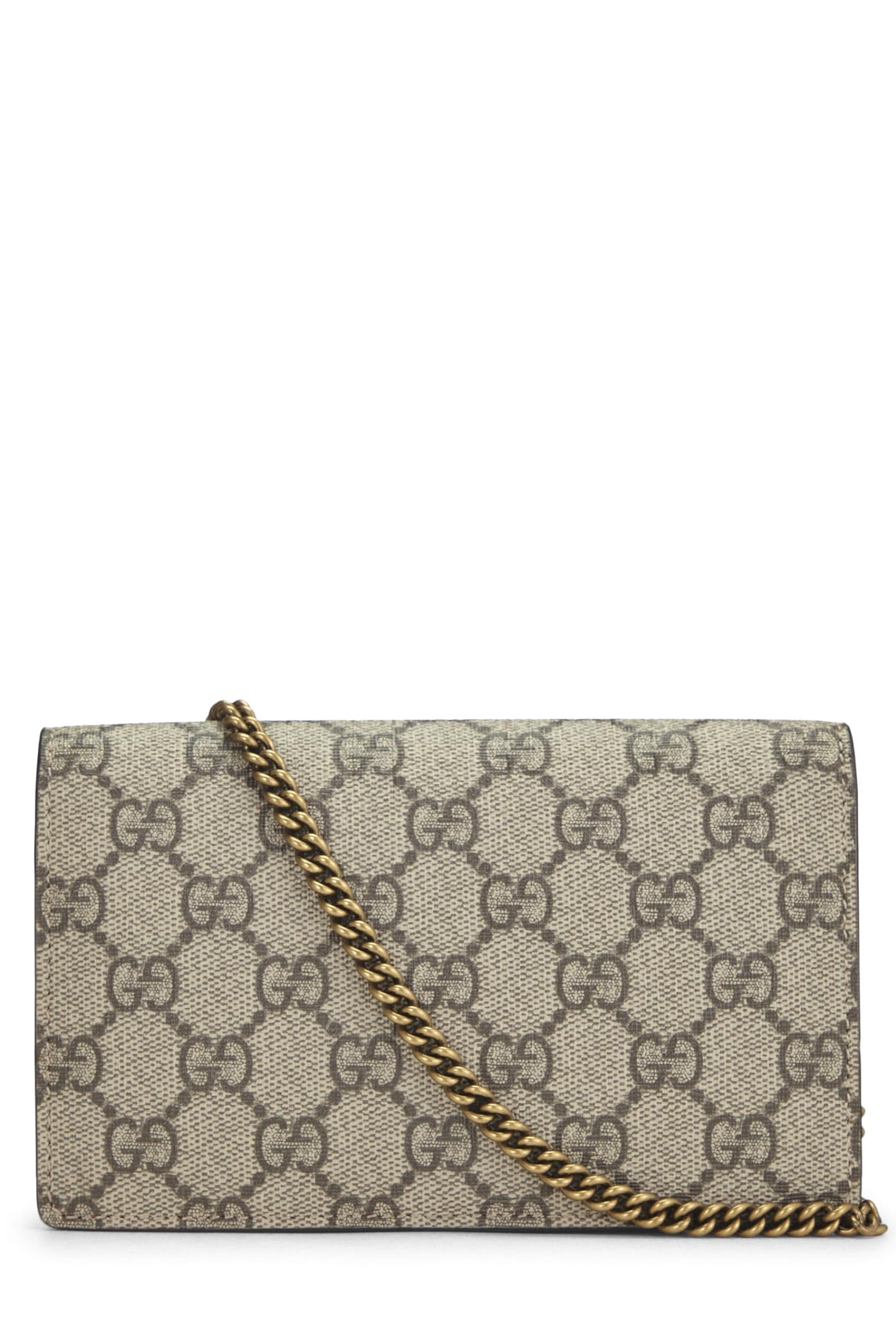 Gucci, Original GG Supreme Canvas Cherry Convertible Clutch Mini, Red