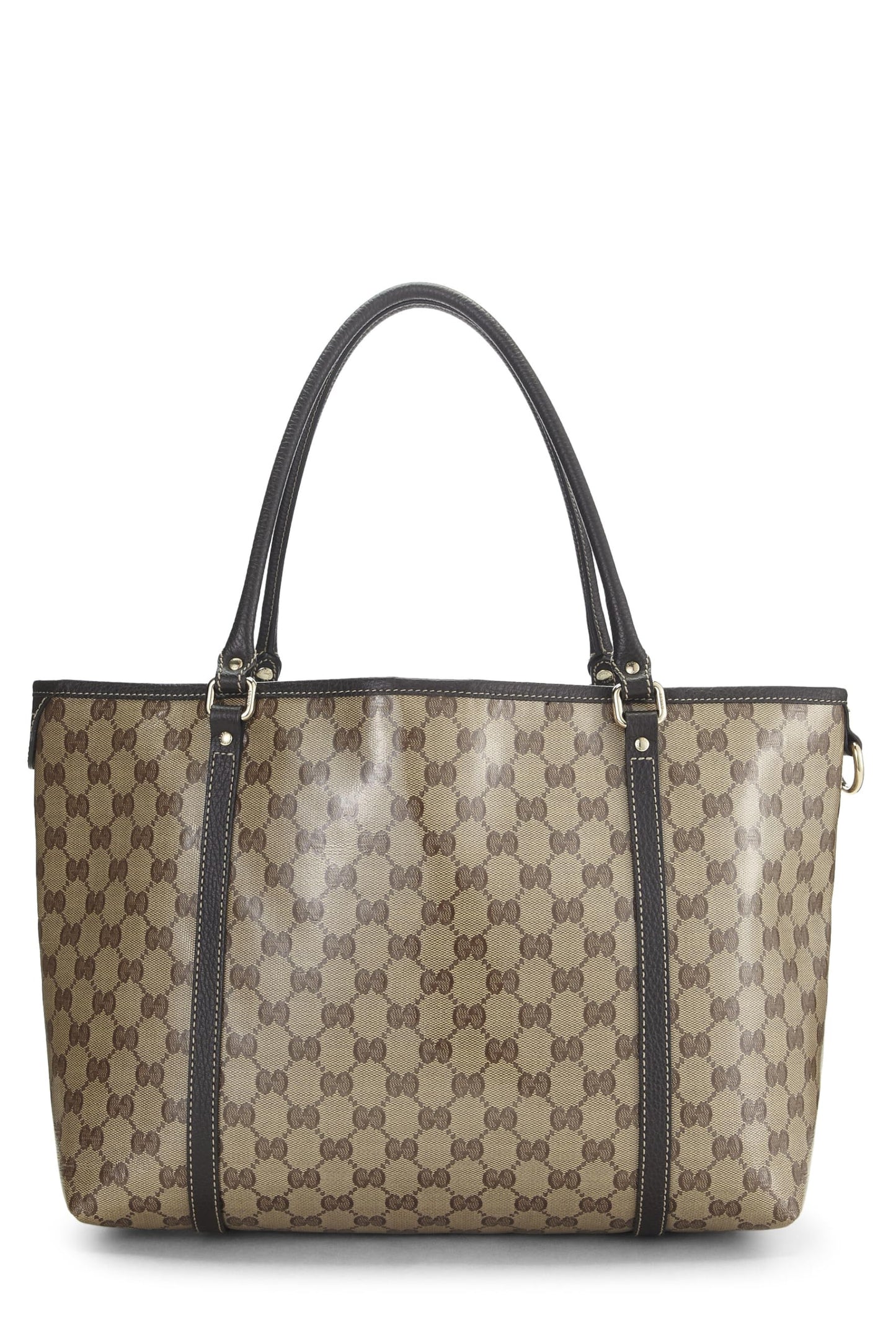 Gucci, Brown GG Crystal Canvas Joy Tote, Brown