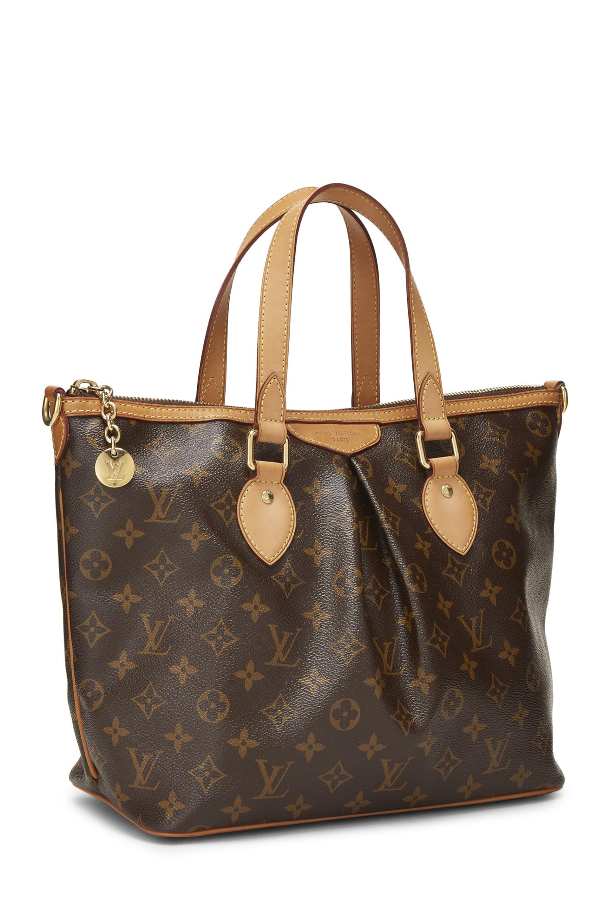 Louis Vuitton, Monogram Canvas Palermo PM, Brown