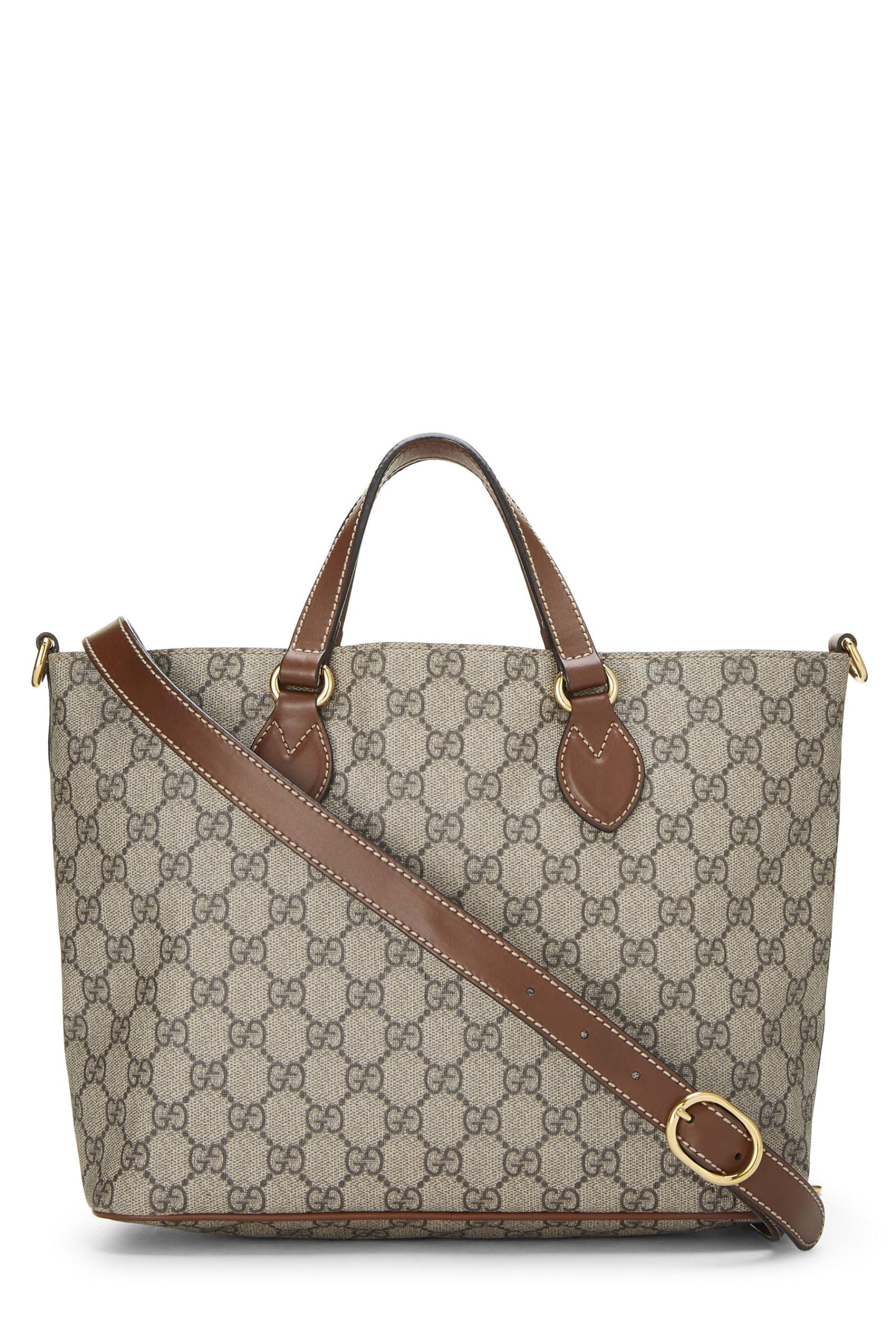 Gucci, Original GG Supreme Coated Canvas Tote Small, Brown