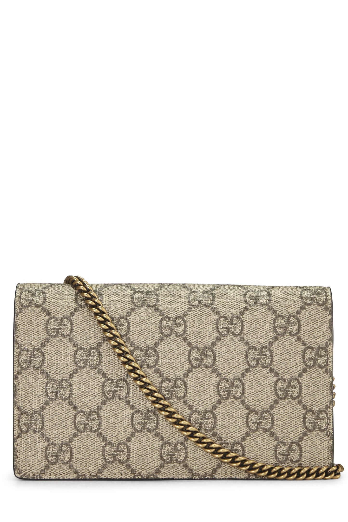 Gucci, Original GG Supreme Canvas Cherry Convertible Clutch Mini, Red