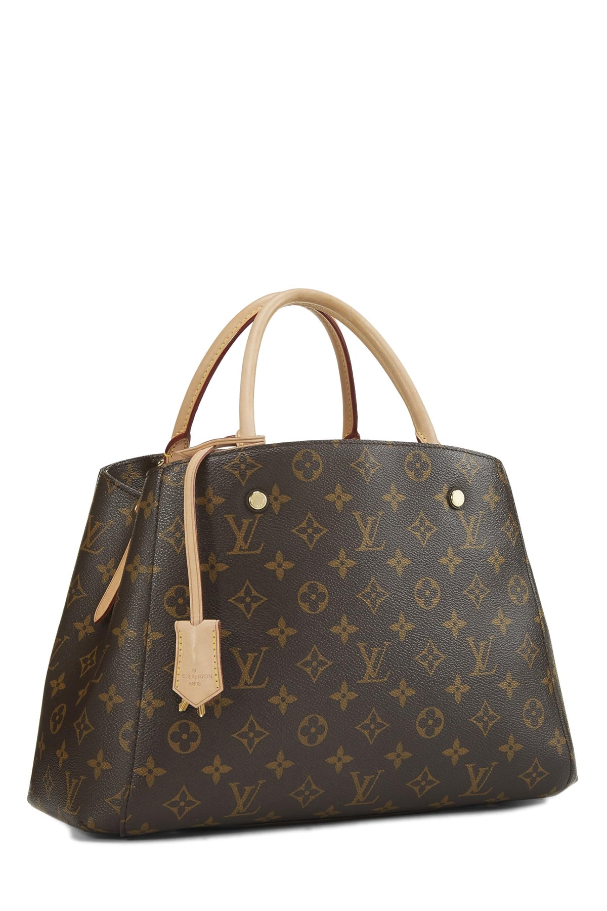 Louis Vuitton, Monogram Canvas Montaigne MM, Brown