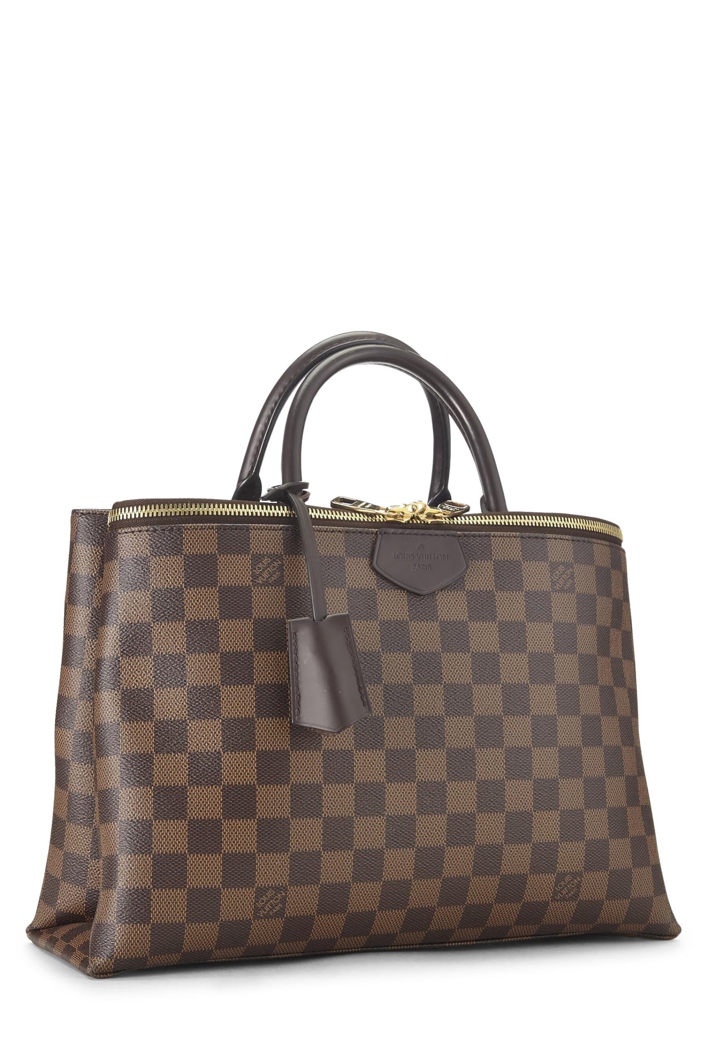 Louis Vuitton, Damier Ebene Brompton Tote, Brown