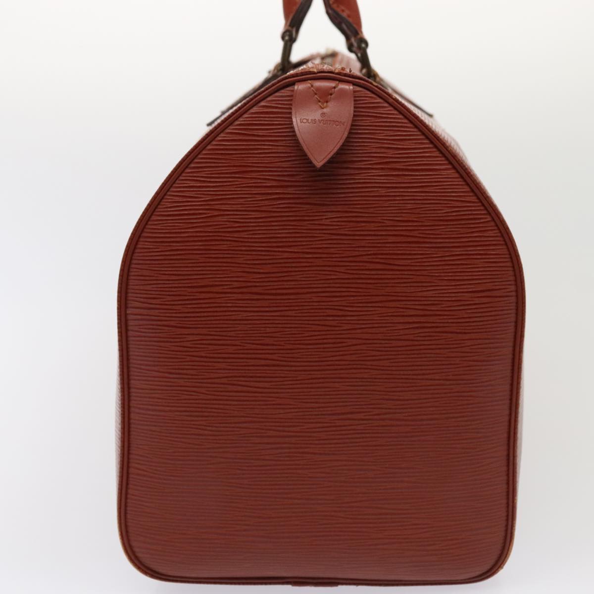 LOUIS VUITTON Epi Speedy 40 Hand Bag Kenya Brown M42983 LV Auth 84921
