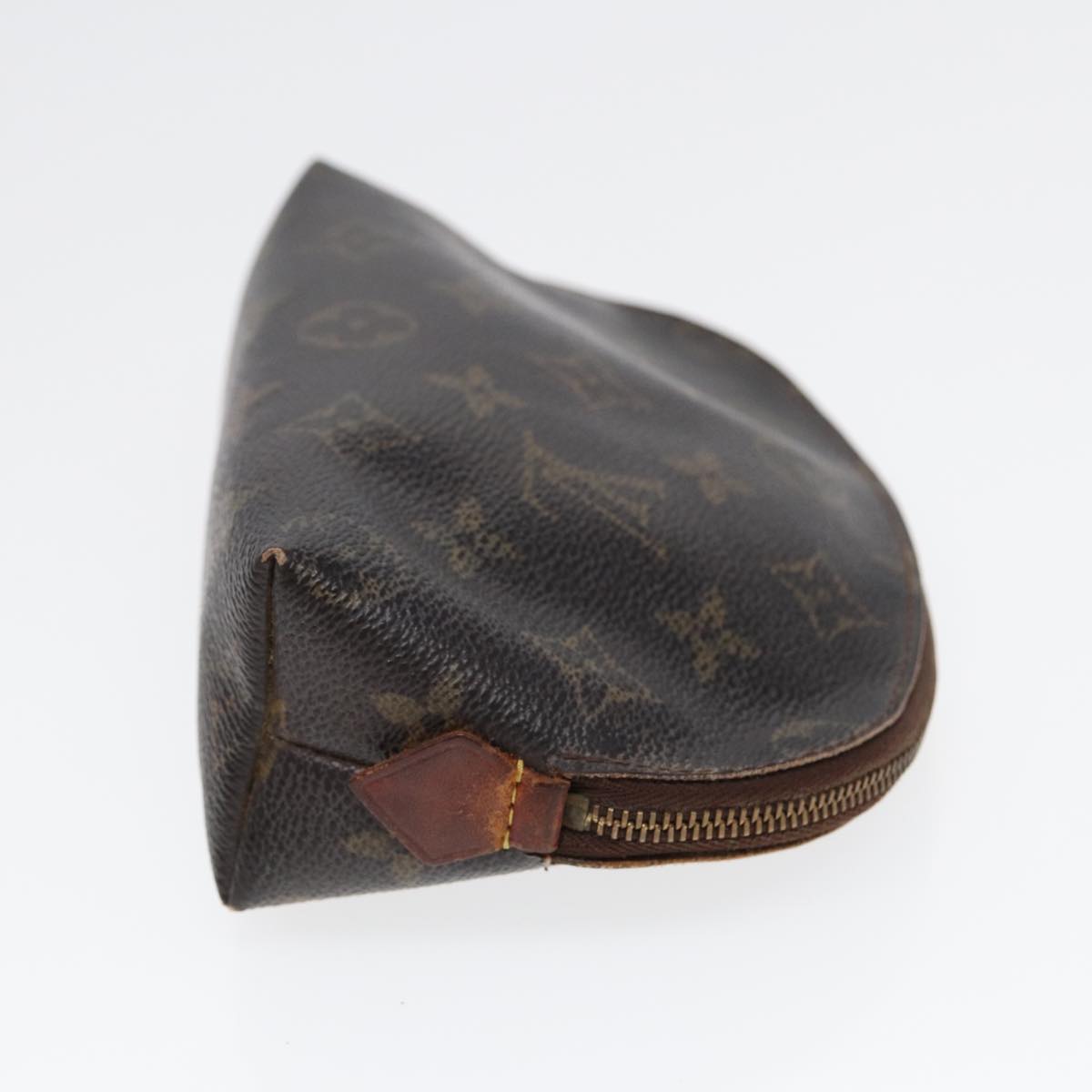 LOUIS VUITTON Monogram Pochette Cosmetic PM Cosmetic Pouch M47515 LV Auth 85299