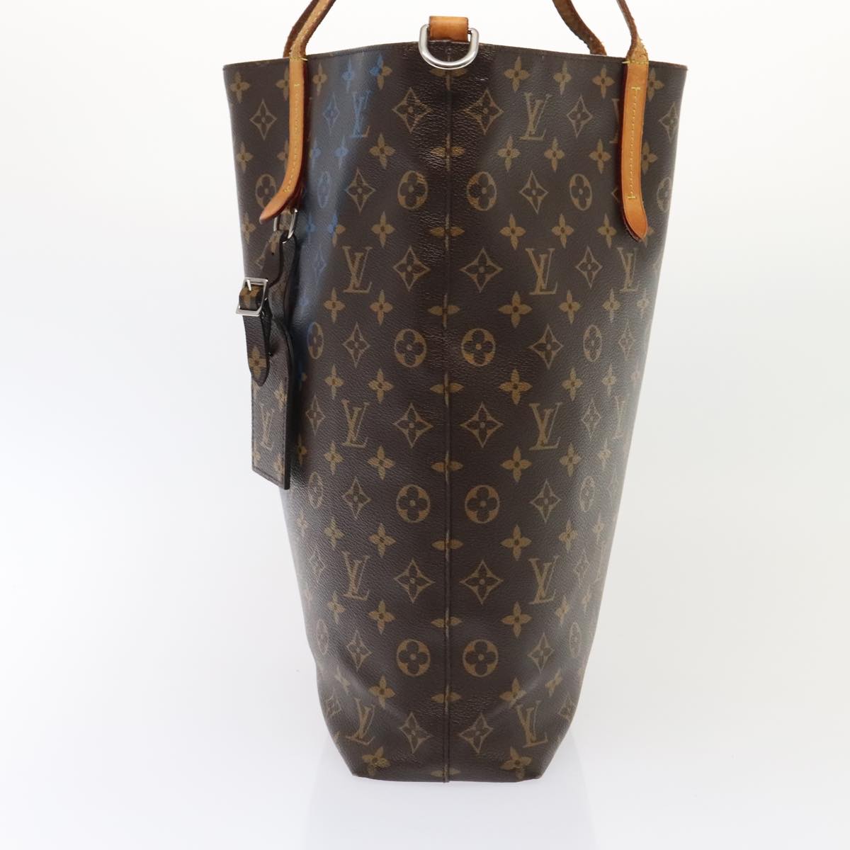 LOUIS VUITTON Monogram V Lline Cabas NS Tote Bag 2way M50147 LV Auth 85677